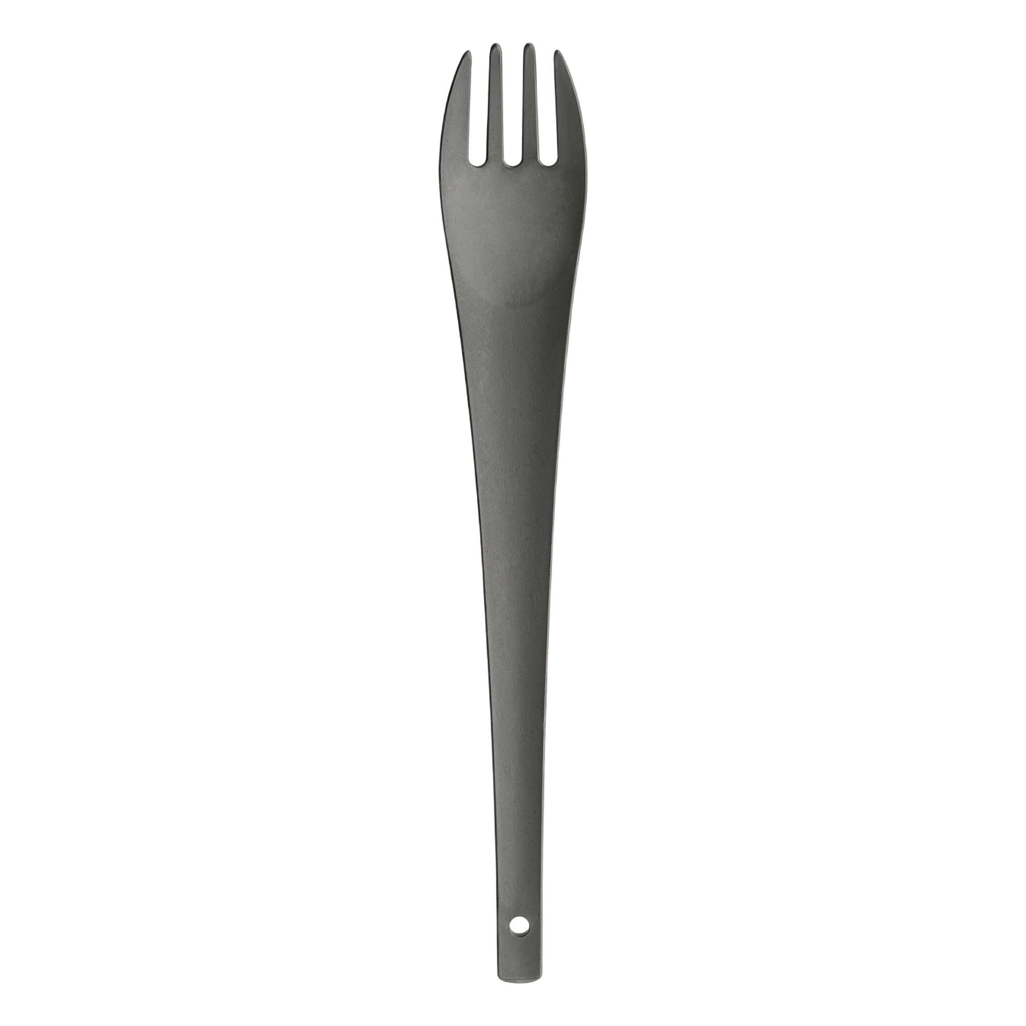 (200 pcs) Fourchette réutilisable - 190mm - Gris