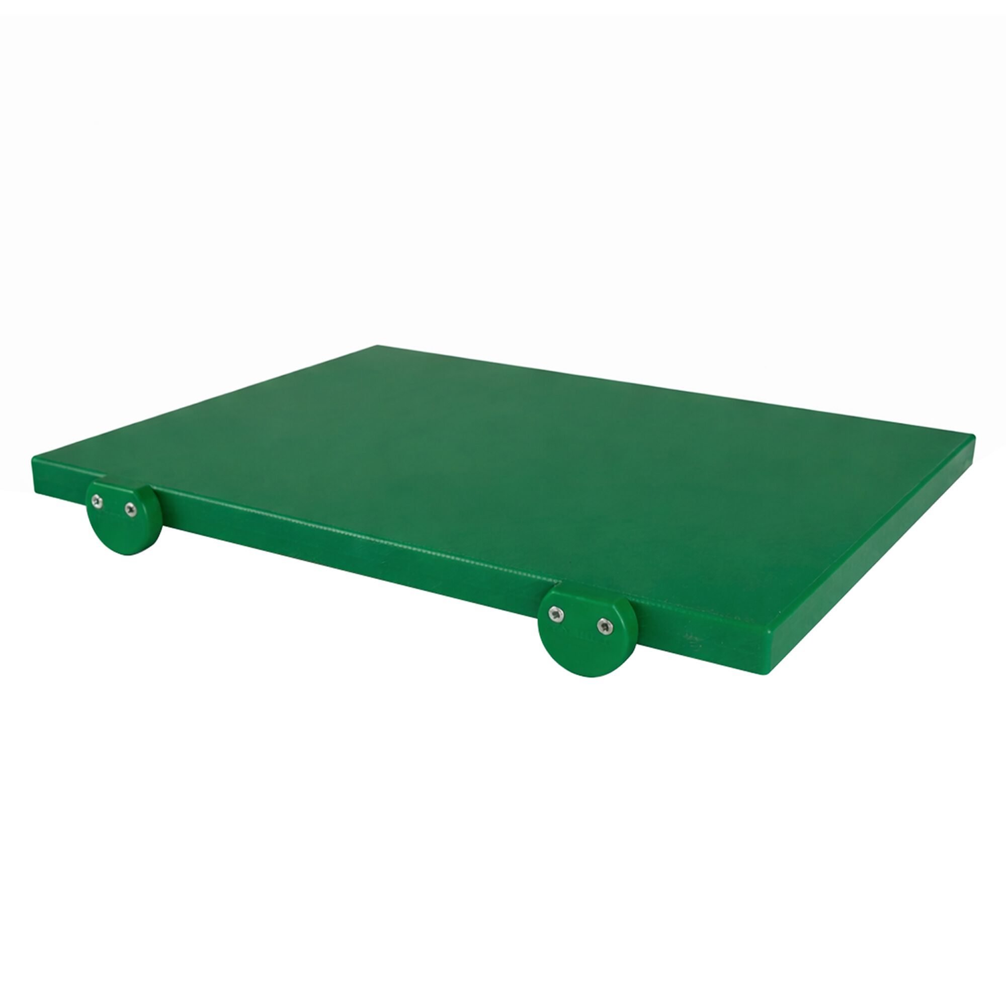 Planche à découper antidérapante avec butées – format EN 600 × 400 – conforme HACCP – Vert