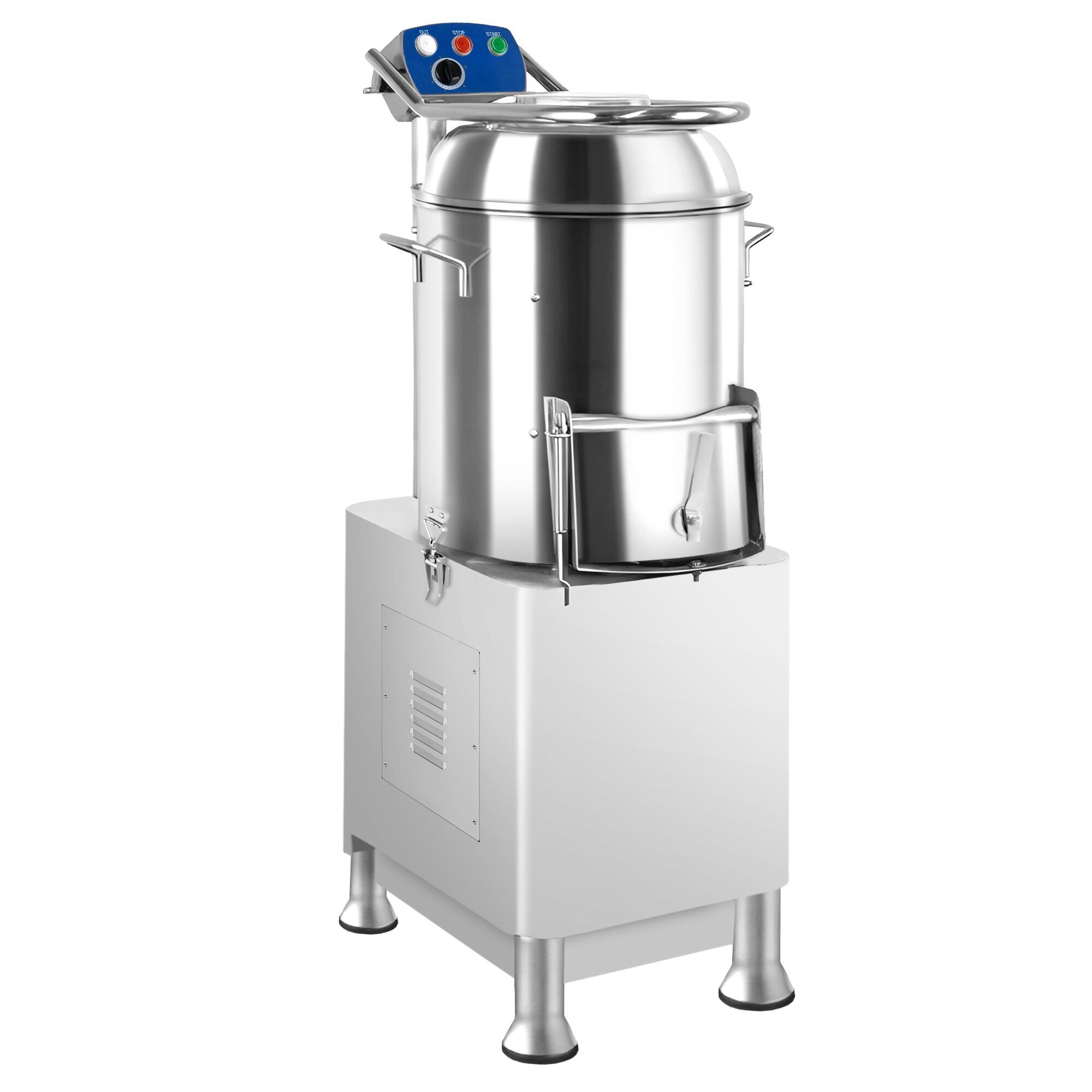 Éplucheuse à pommes de terre professionnelle - 225kg/h - 950W - 230V