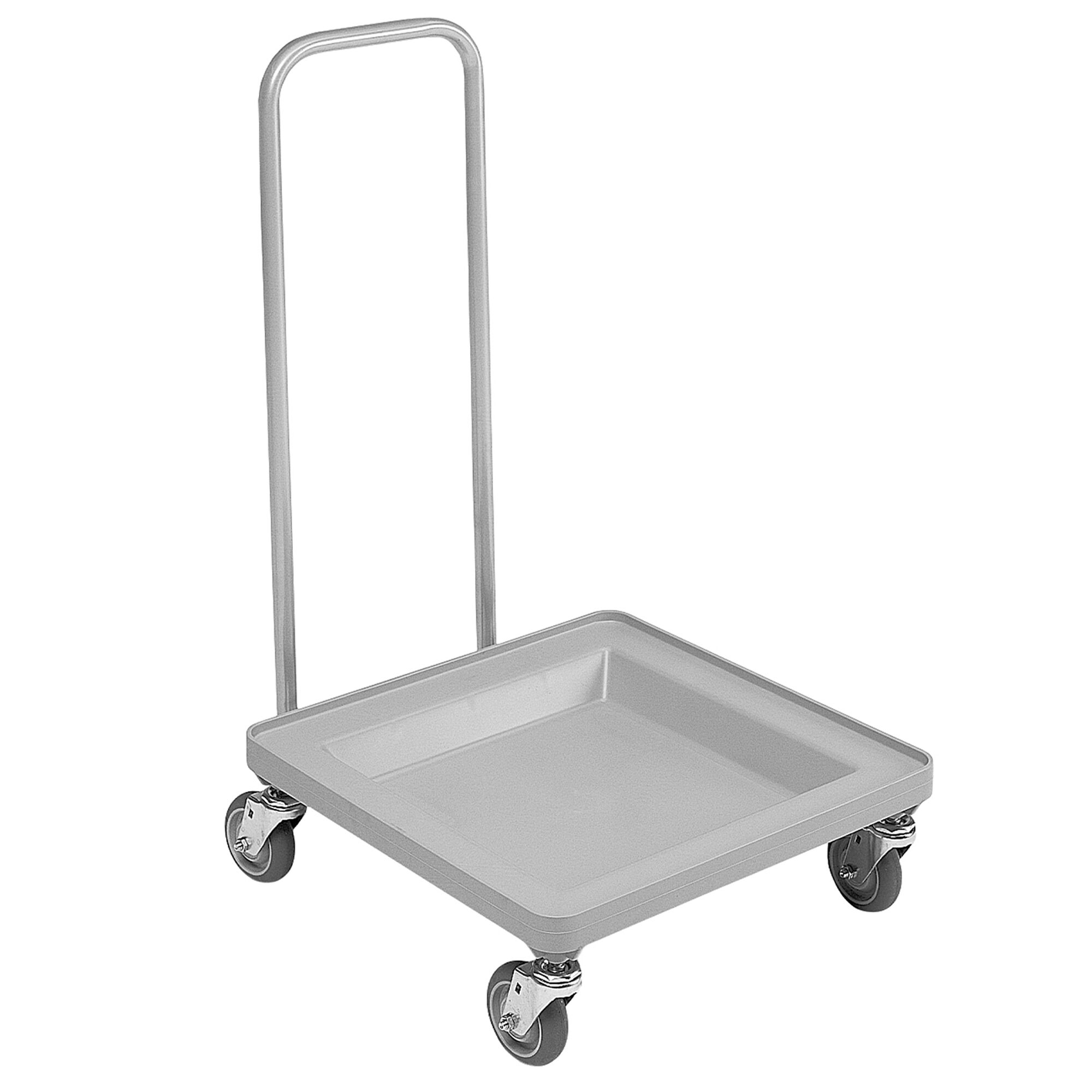 CAMBRO | CAMDOLLY® – Chariot pour casiers à vaisselle – compatible avec CAMBRO | CAMRACK® 1/1 – avec poignée – Gris