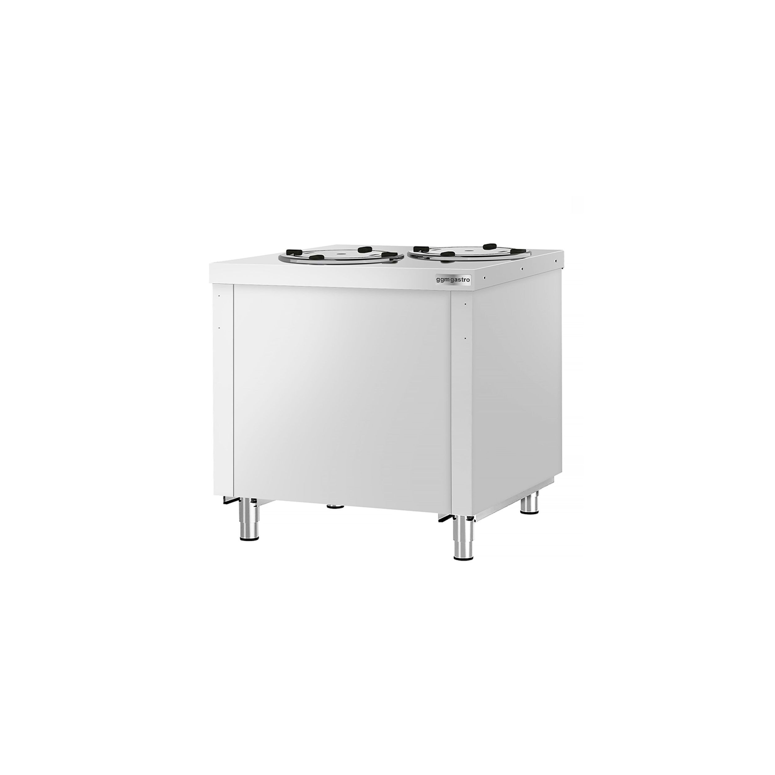 Distributeur d’Assiettes KOPENHAGEN - Non Chauffant - 910 mm - 120 Assiettes - Inox