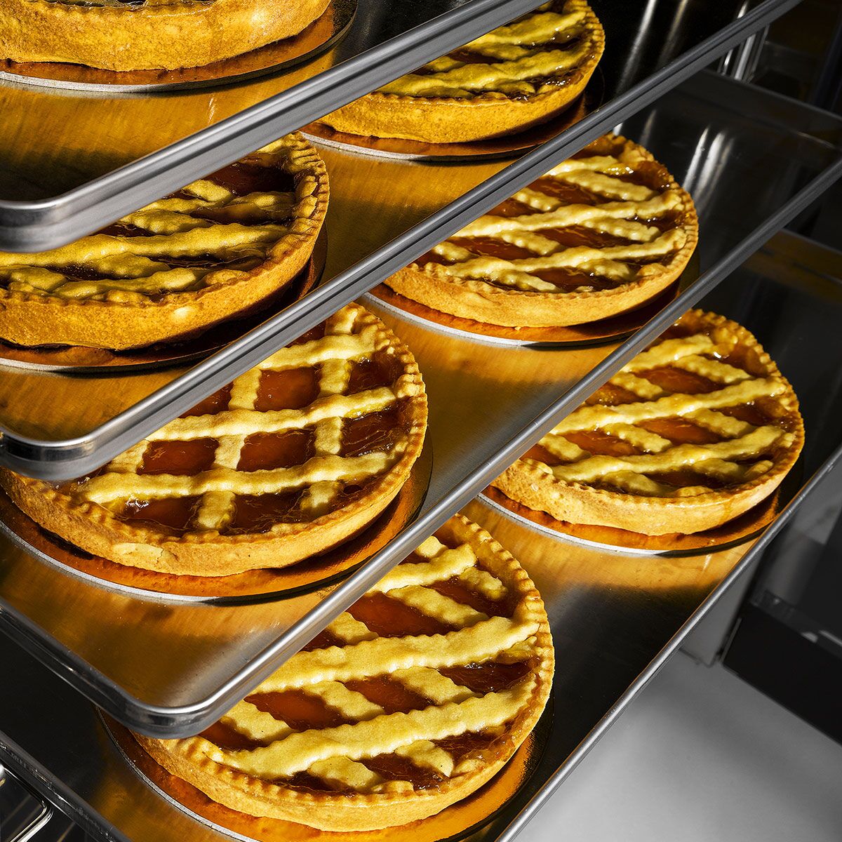 Bakery-Electric Commercial Combi Oven - Digital Controls - 10x EN 600x400 - incl. Inner rack, Core temperature probe, HACCP monitoring, USB