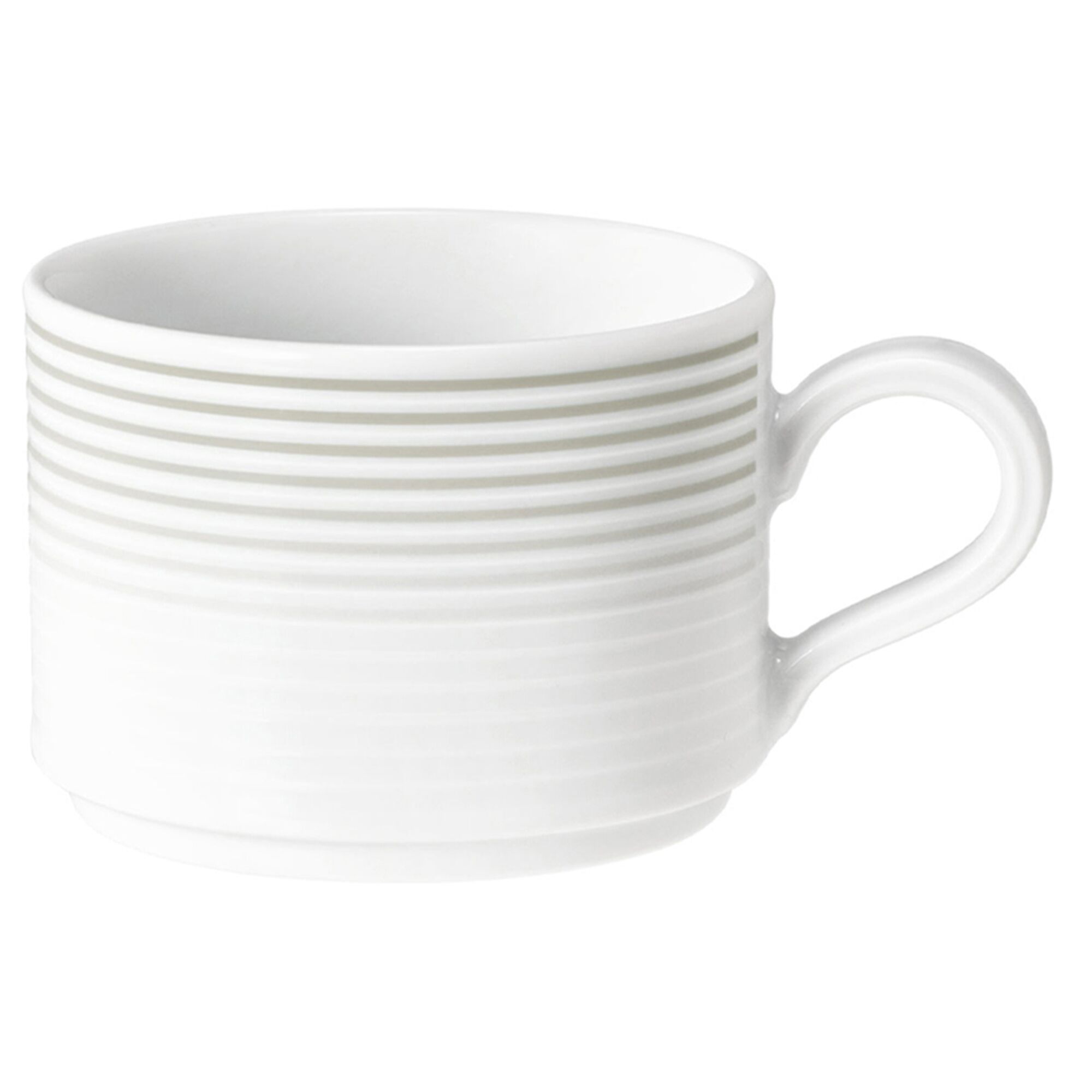 (6 pieces) SELTMANN WEIDEN | Porcelain Coffee Cups Blues – Pearl Grey – 180 ml – Dishwasher, Microwave & Oven Safe
