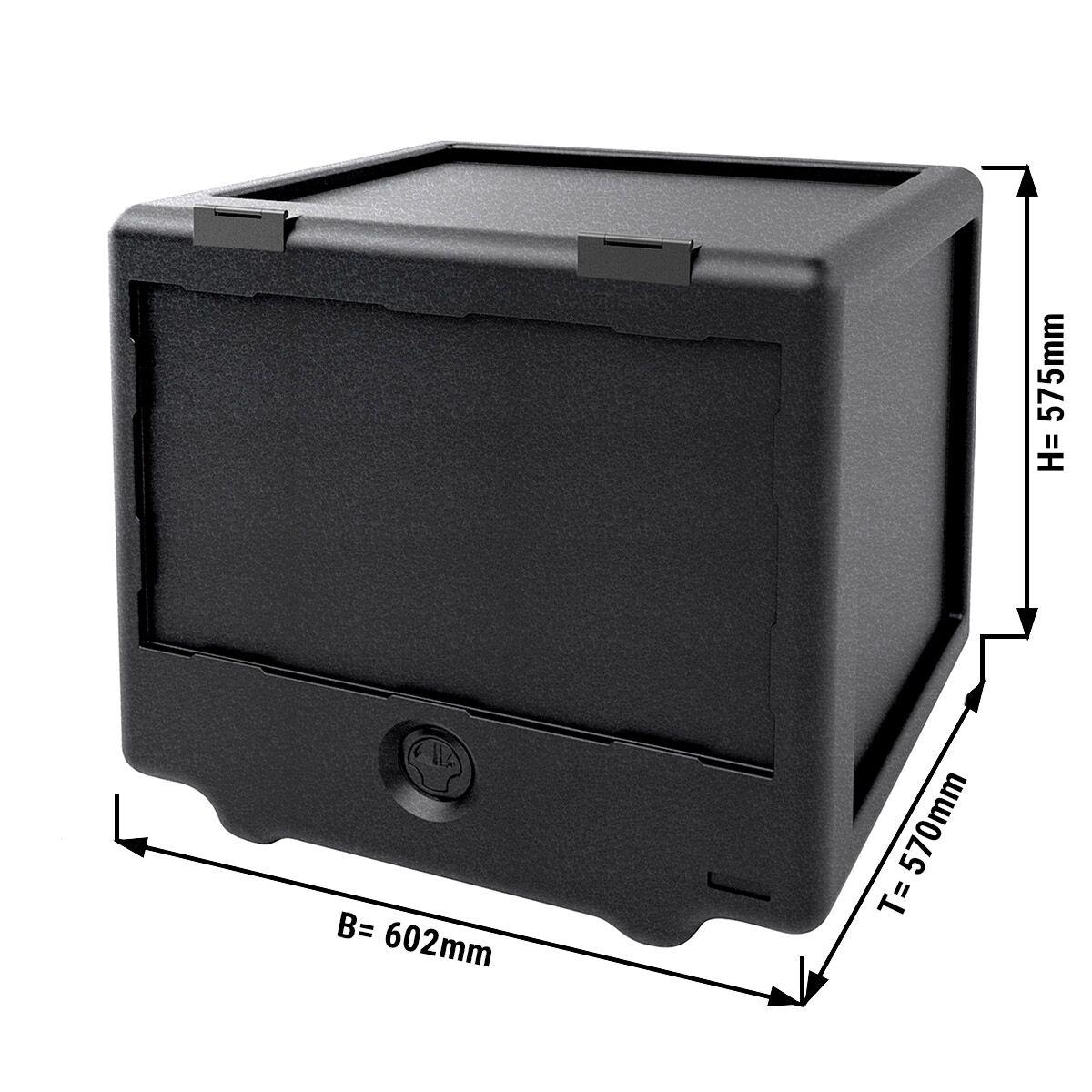 Thermobox - 100L - for scooters & bicycles - 602x570x575mm