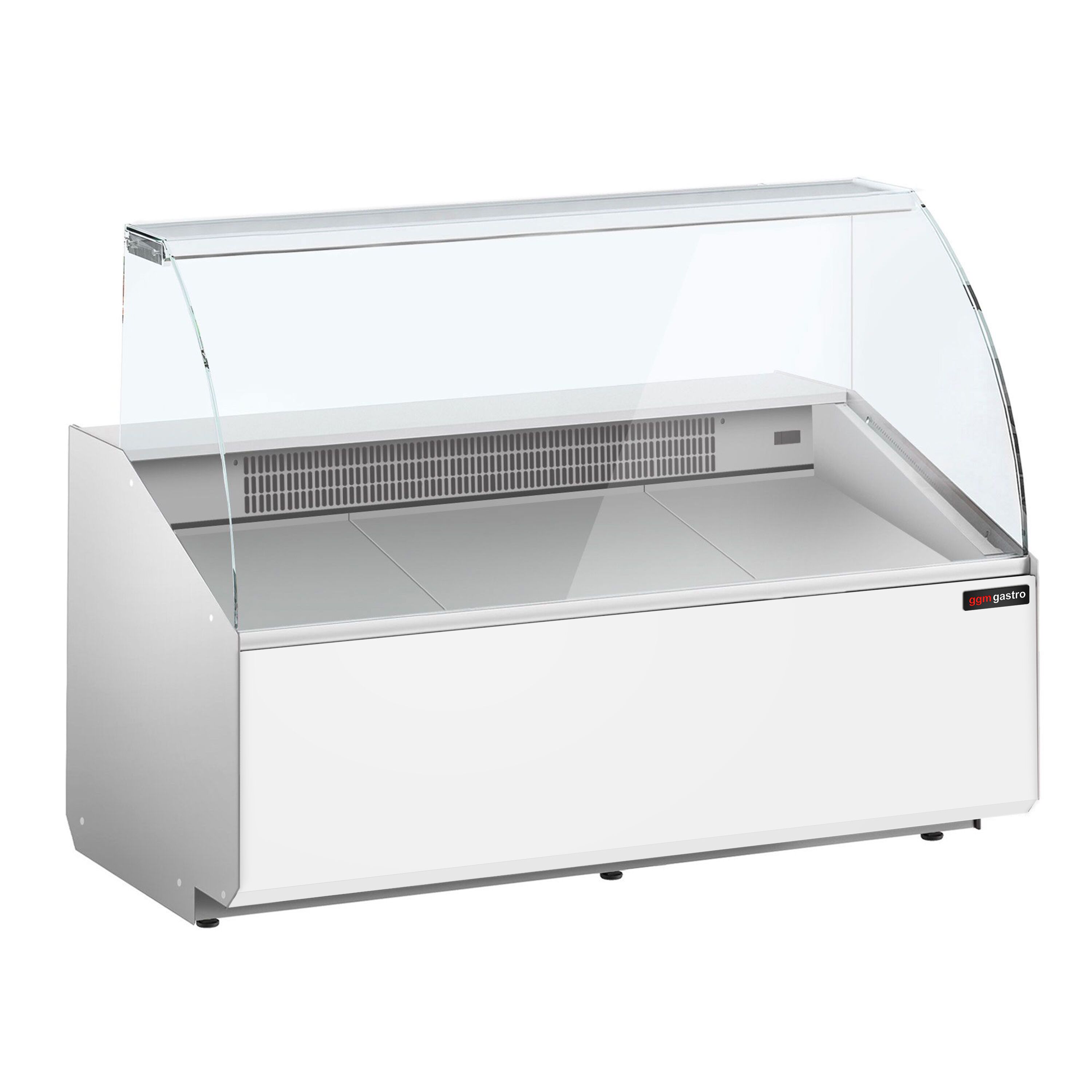 Serve Over Counter - 1568x979mm - front panel white - capacity 324 litres