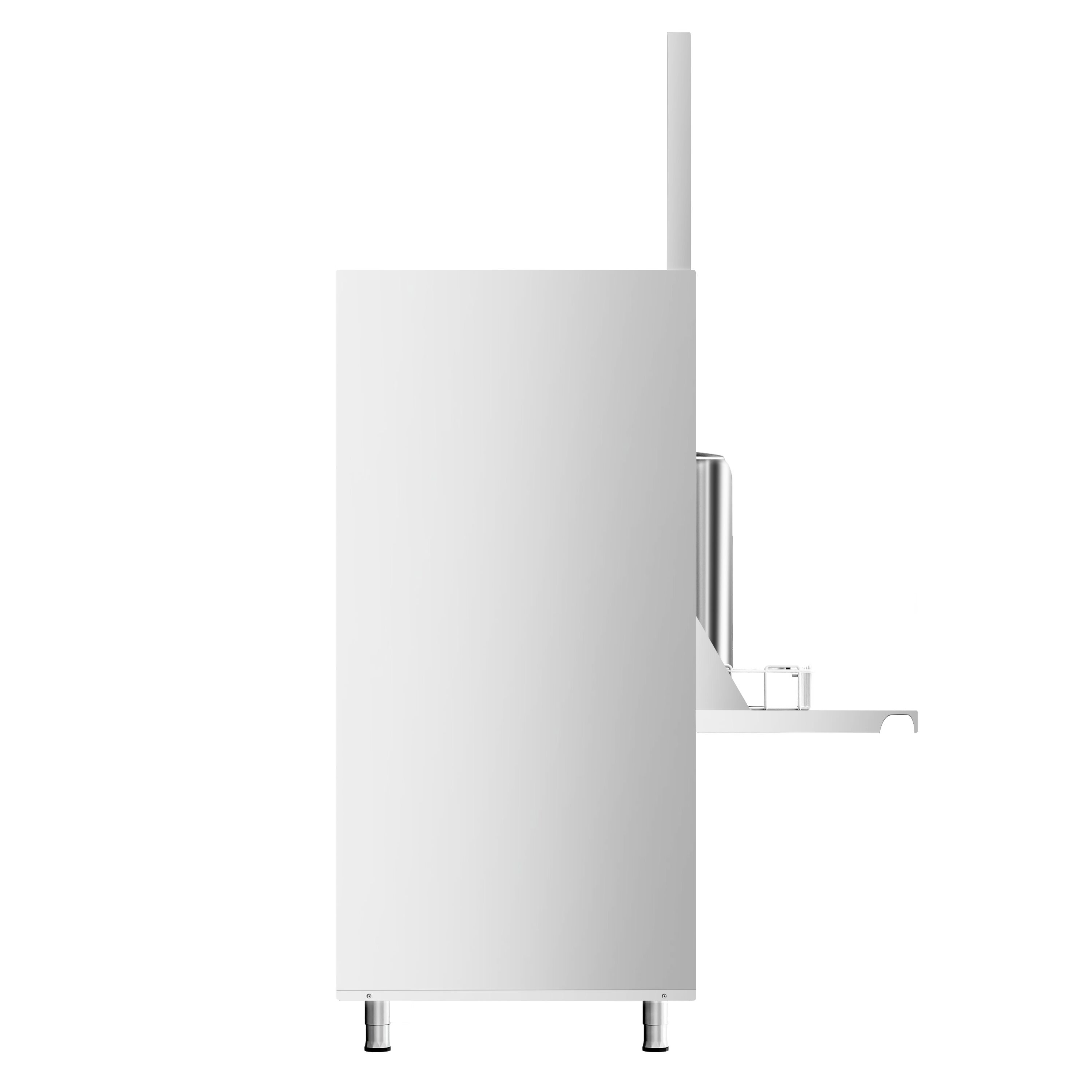Doppelwandige Topfspülmaschine - Touch - 16,7 kW - mit Reiniger- & Laugenpumpe