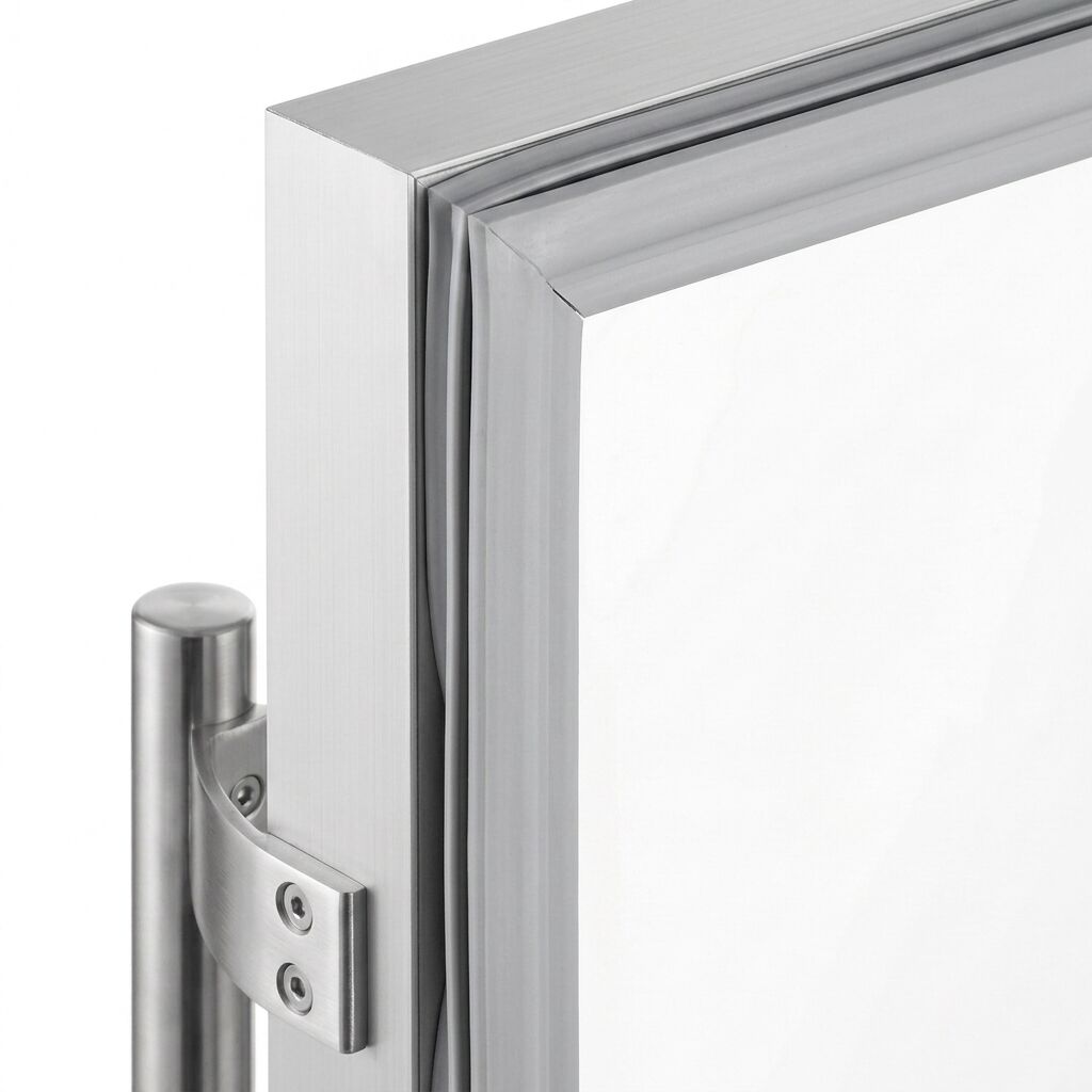 Pizzakylbänk ECO - 935x700 mm - 2 glasdörrar