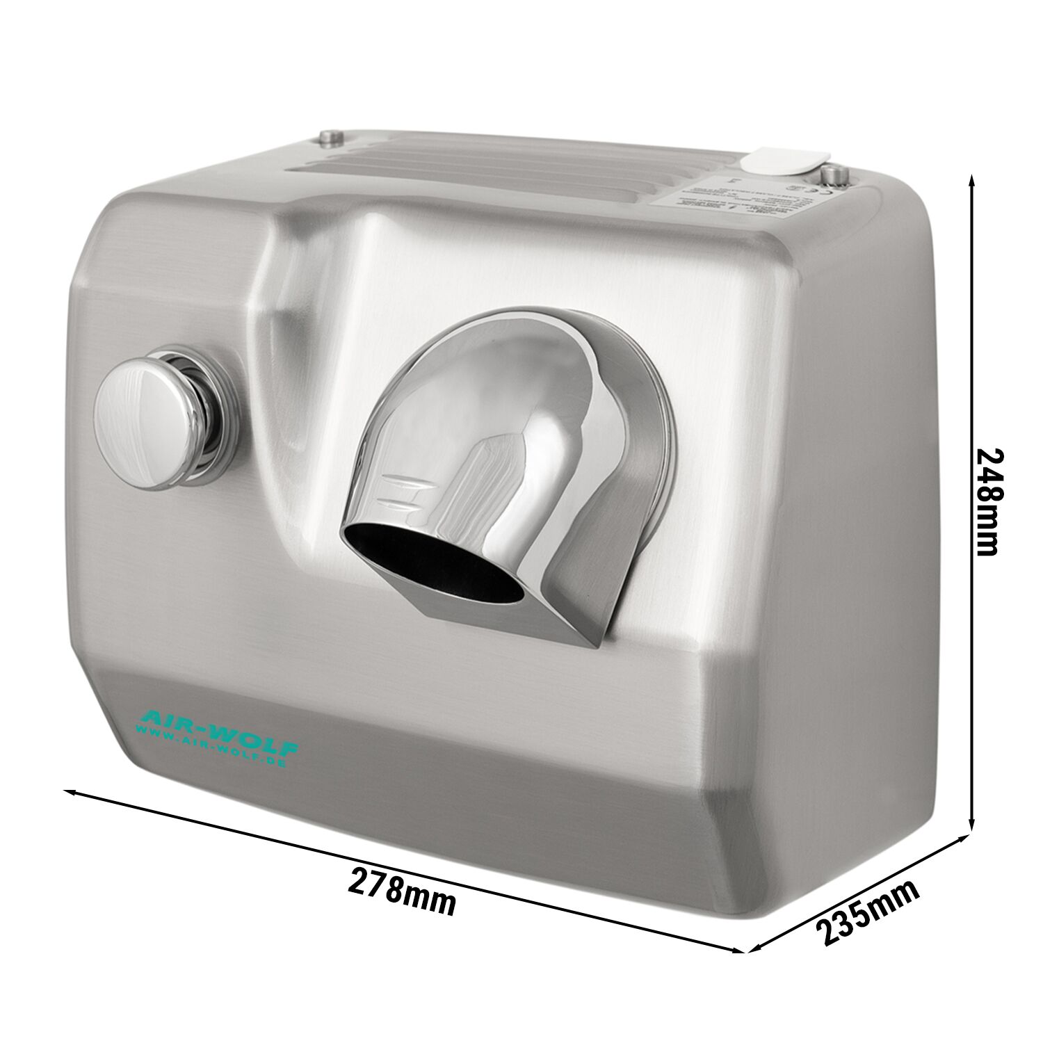 AIR-WOLF | Sèche-cheveux – inox