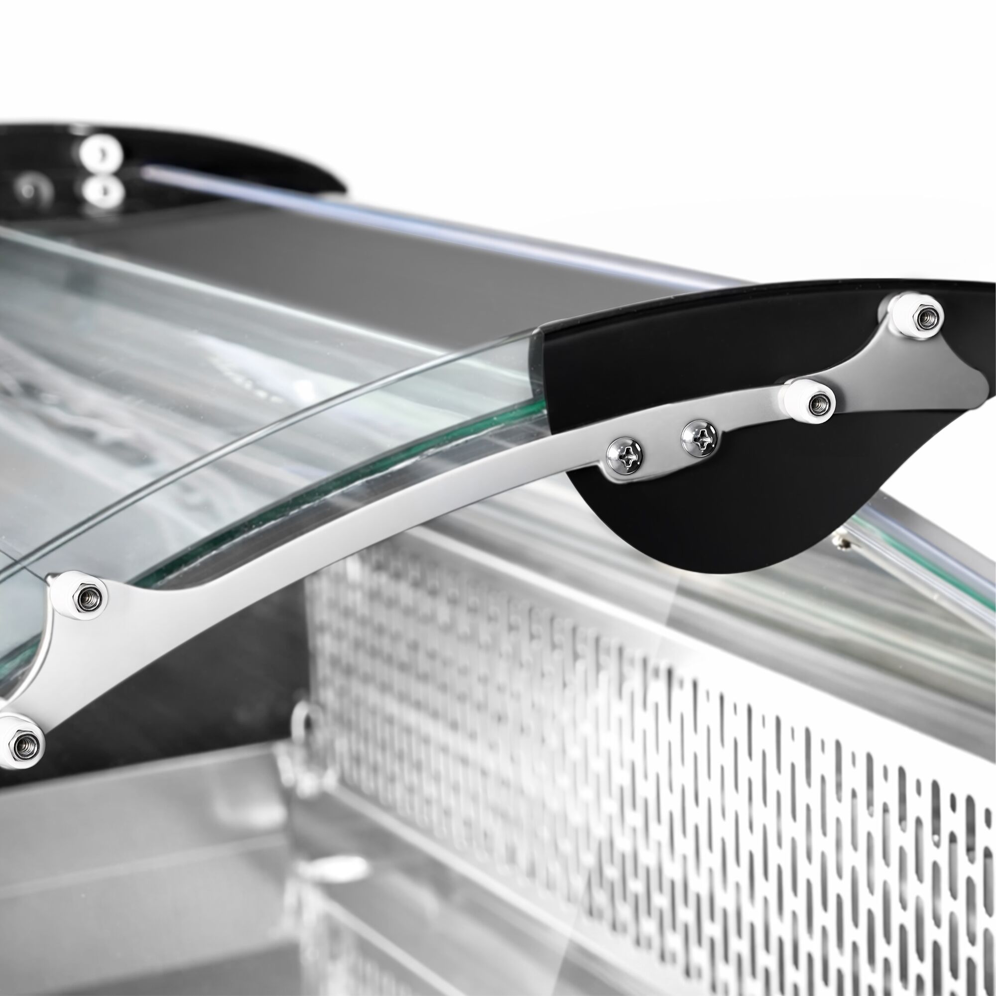 Vitrine réfrigérée de table - 118L - 695mm - 1 porte vitrée - pour poisson frais