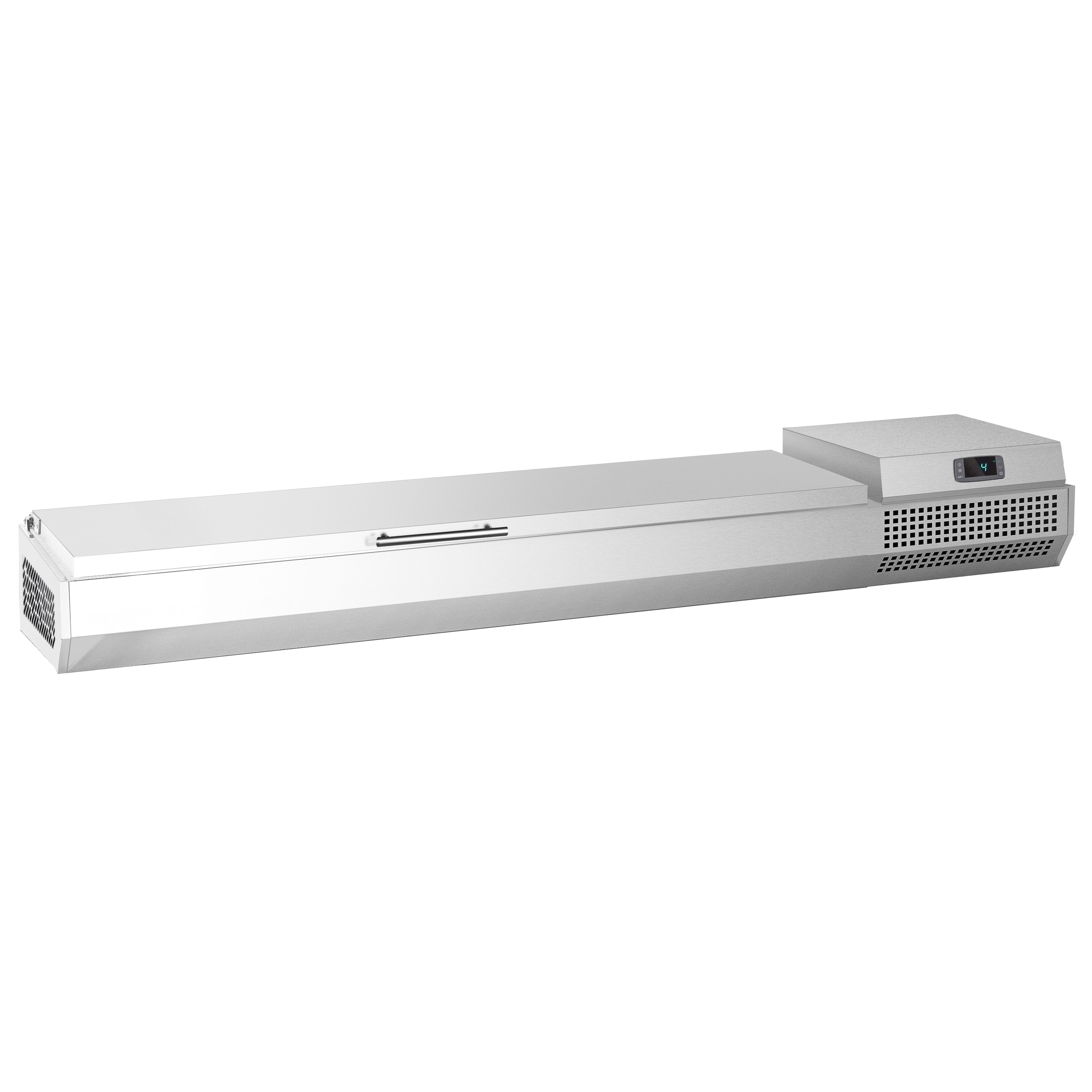 Vitrine Réfrigérée à Ingrédients PREMIUM PLUS - 1733x353mm - 7x GN 1/4