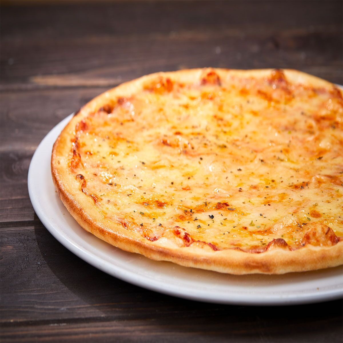 (12 pcs) ENTITY | Pizza Plate - flat - Porcelain - Ø300mm - White