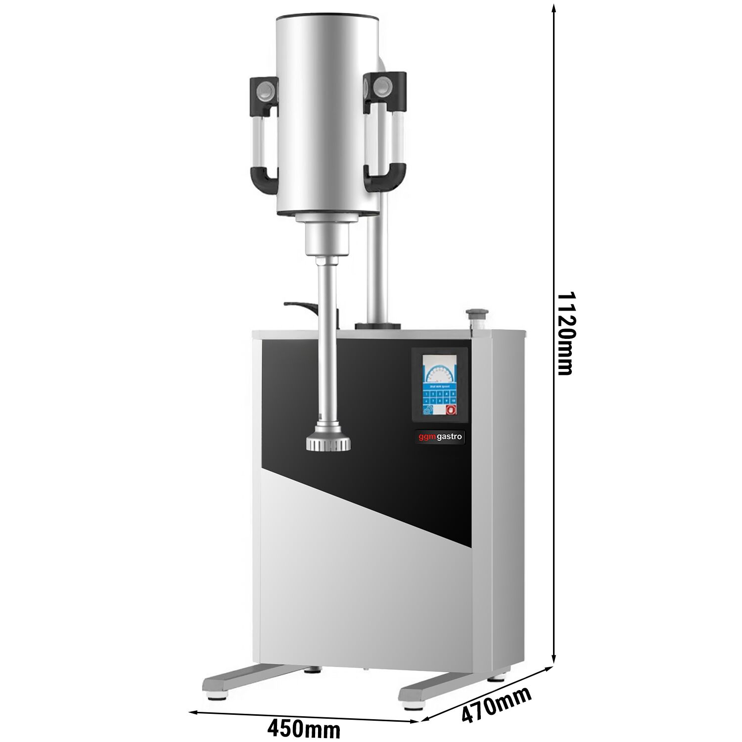 Mixeur à glace professionnel – 1 kW – 10 vitesses – commande tactile