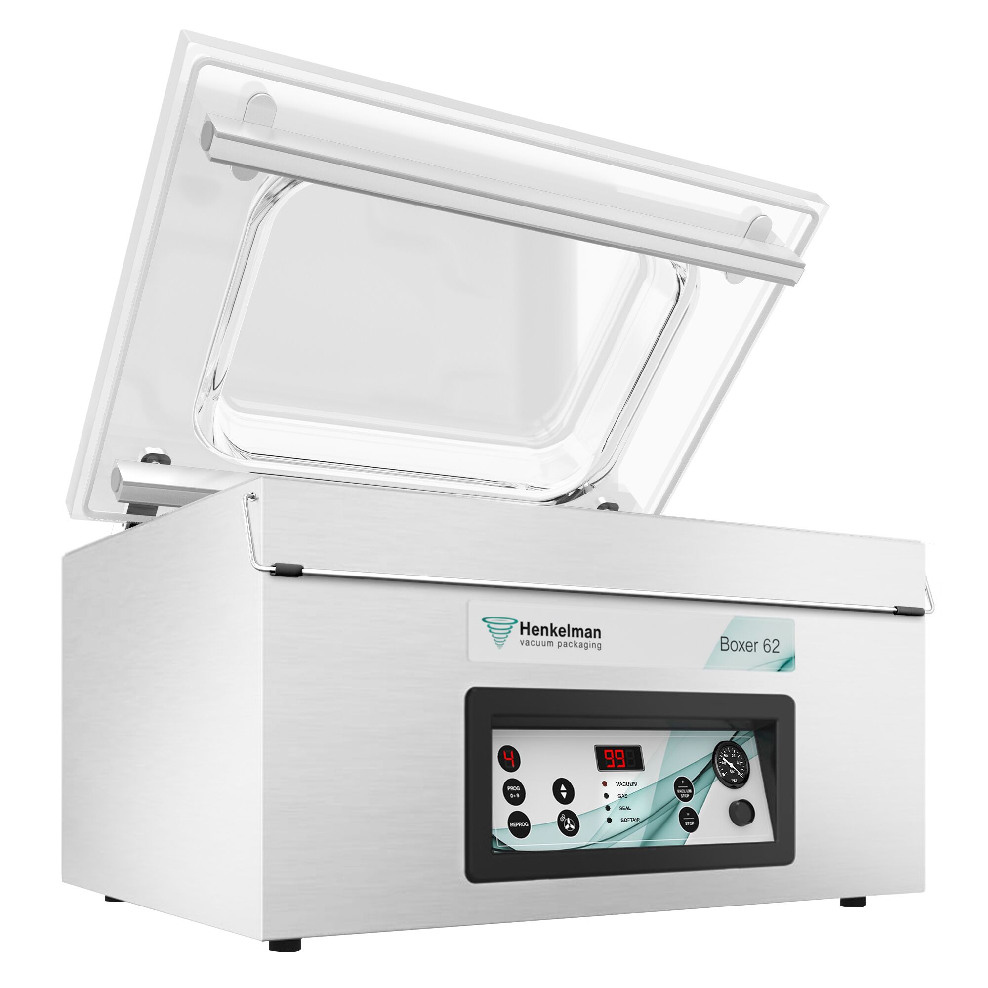 HENKELMAN | Boxer 62 – Machine sous vide à cloche – 21 m³/h – 600 watts – numérique