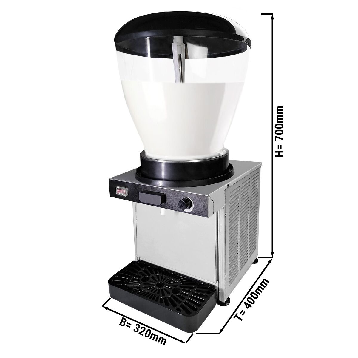 Ayran / Juice Dispenser - 19 Litres - 250W - Black