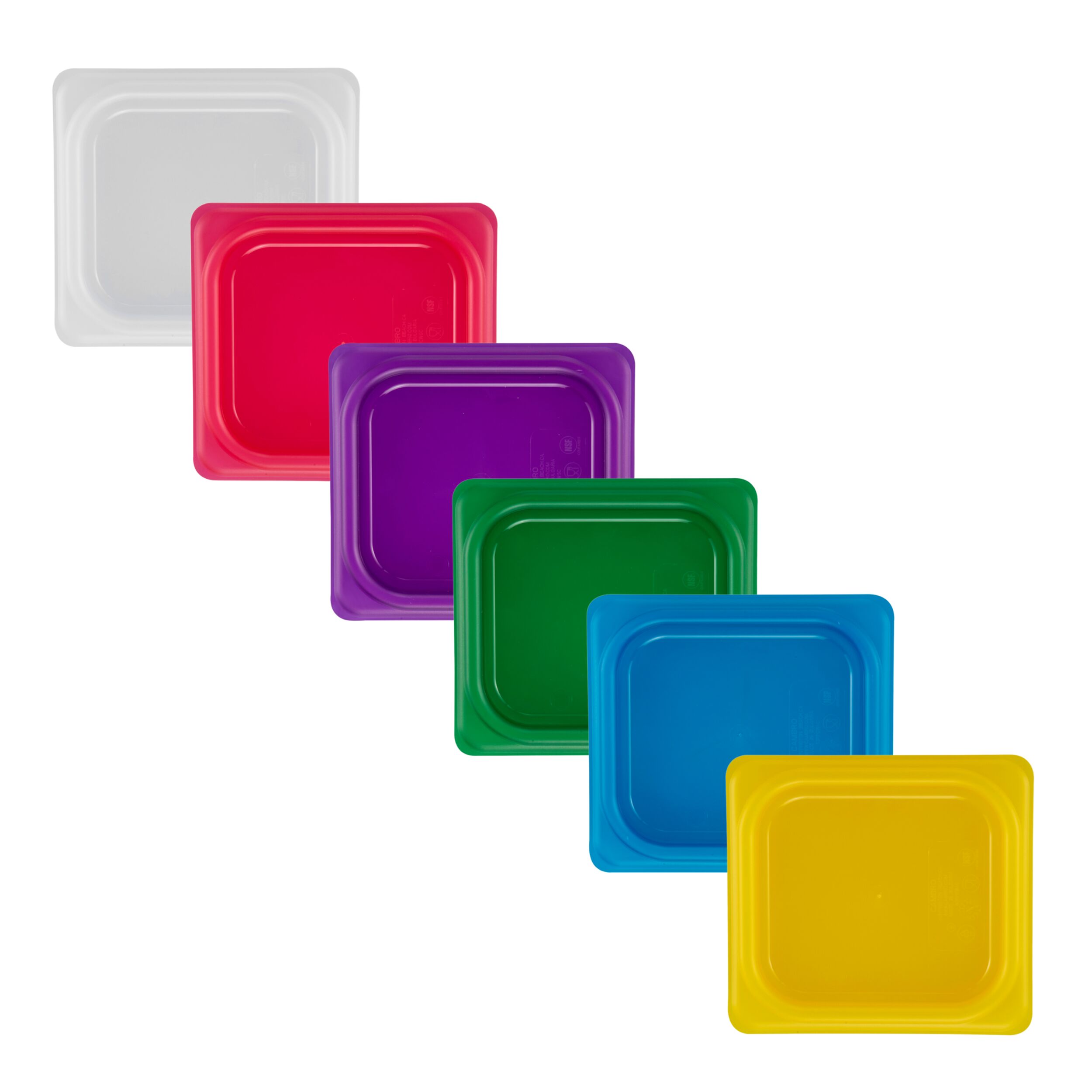 (6 pieces) CAMBRO | SafeTrak – Polypropylene – Lid – GN 1/6 – Translucent