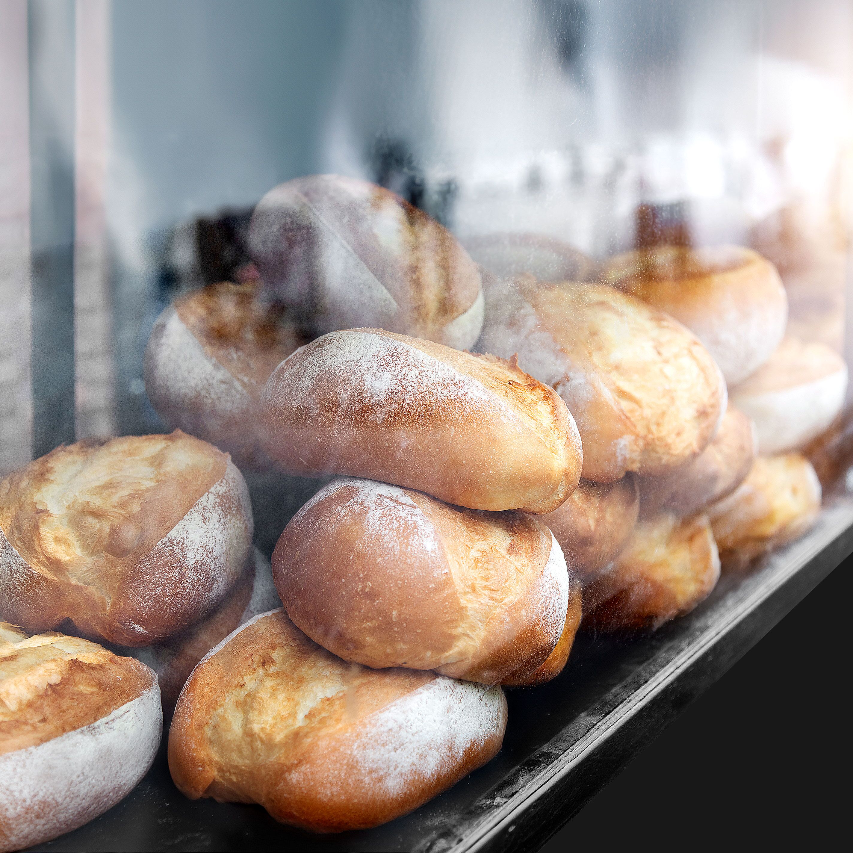 Patisserie Counter TORONTO - 1300x800mm - black front - with 1 glass shelf - LED lighting - granite worktop