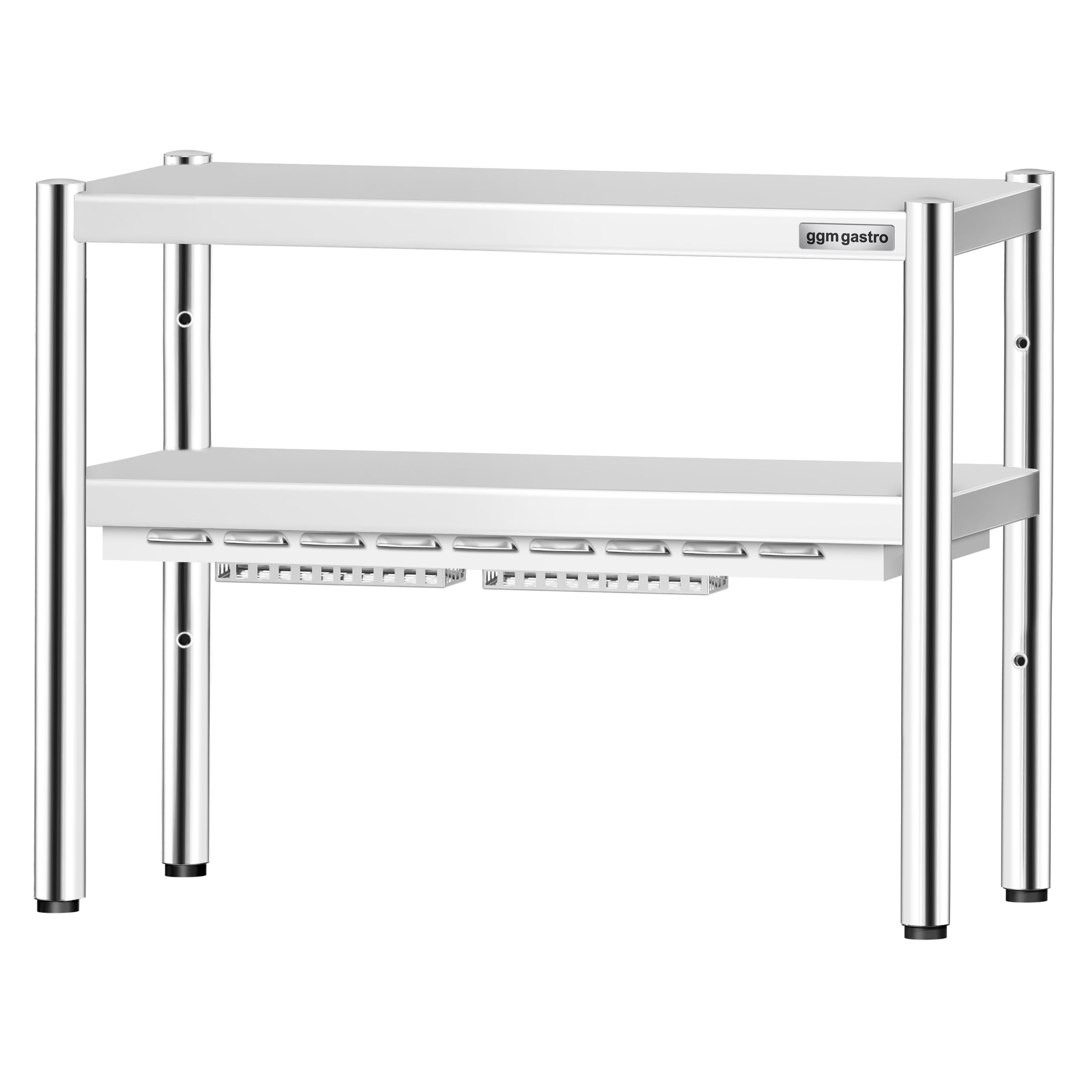 Pont chauffant PREMIUM infrarouge - 800x370mm - 700W - 2 étages chauffants - réglable en hauteur