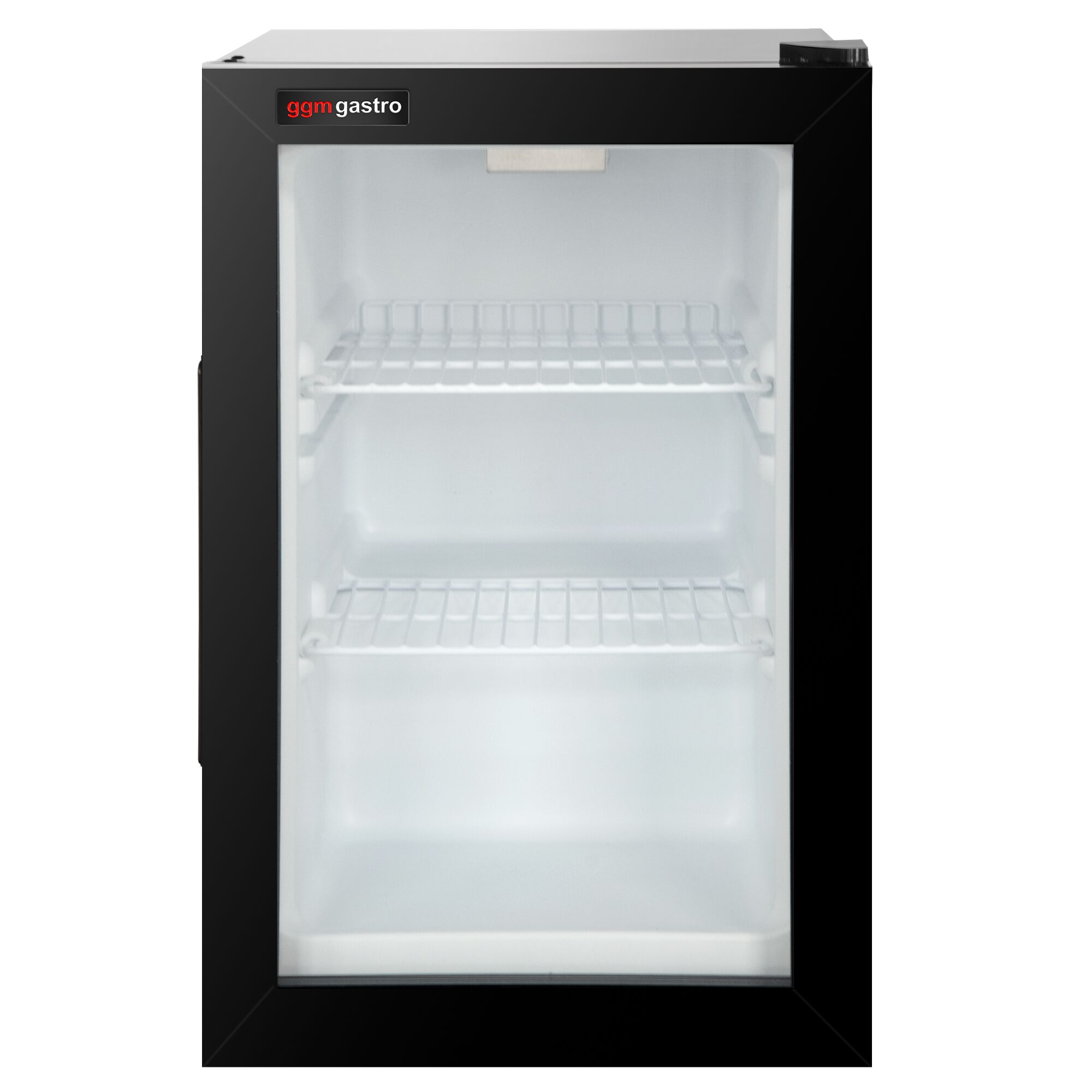 Minibar - 440mm - 62L - avec 1 porte en verre - Noir - porte réversible