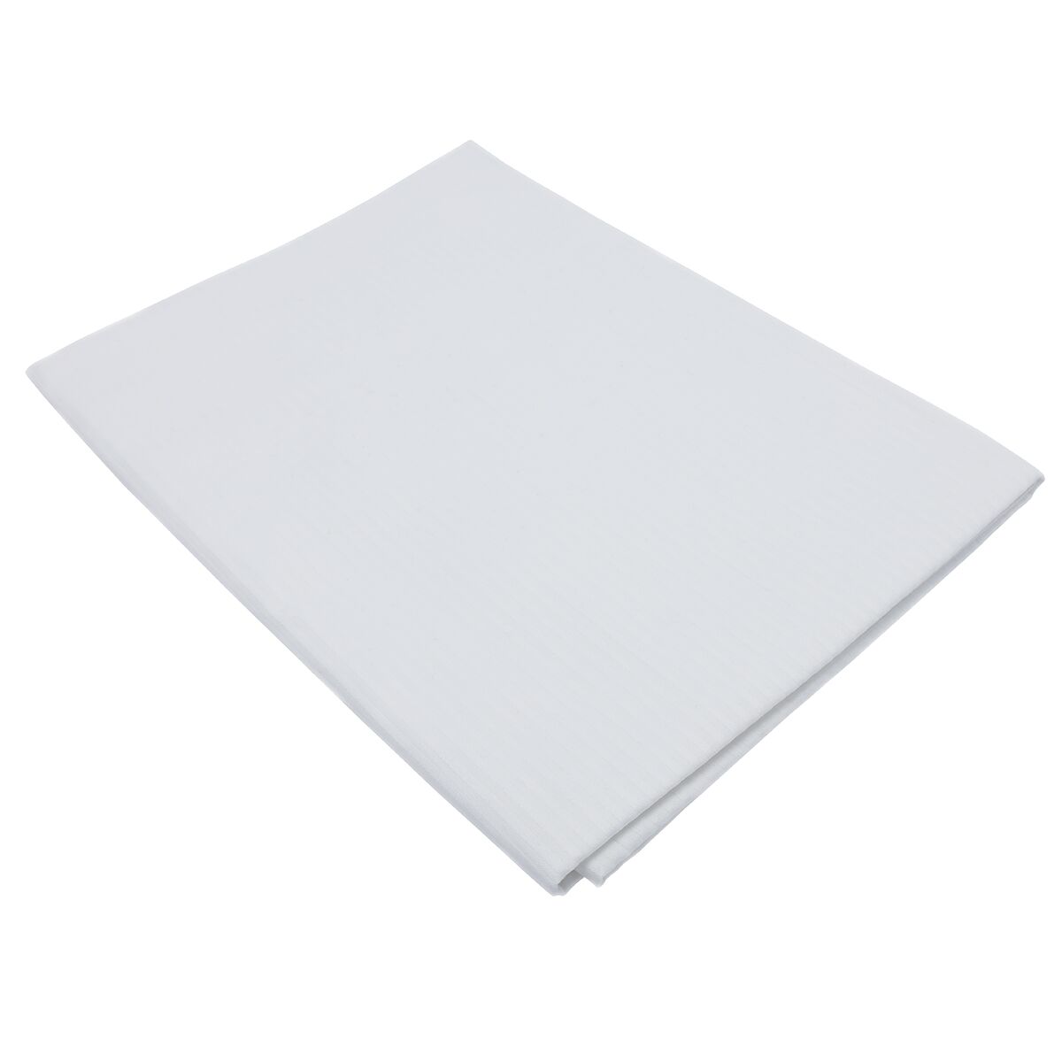 (80 pcs) Couvre-lit en damas Linz - 80x80cm - Blanc