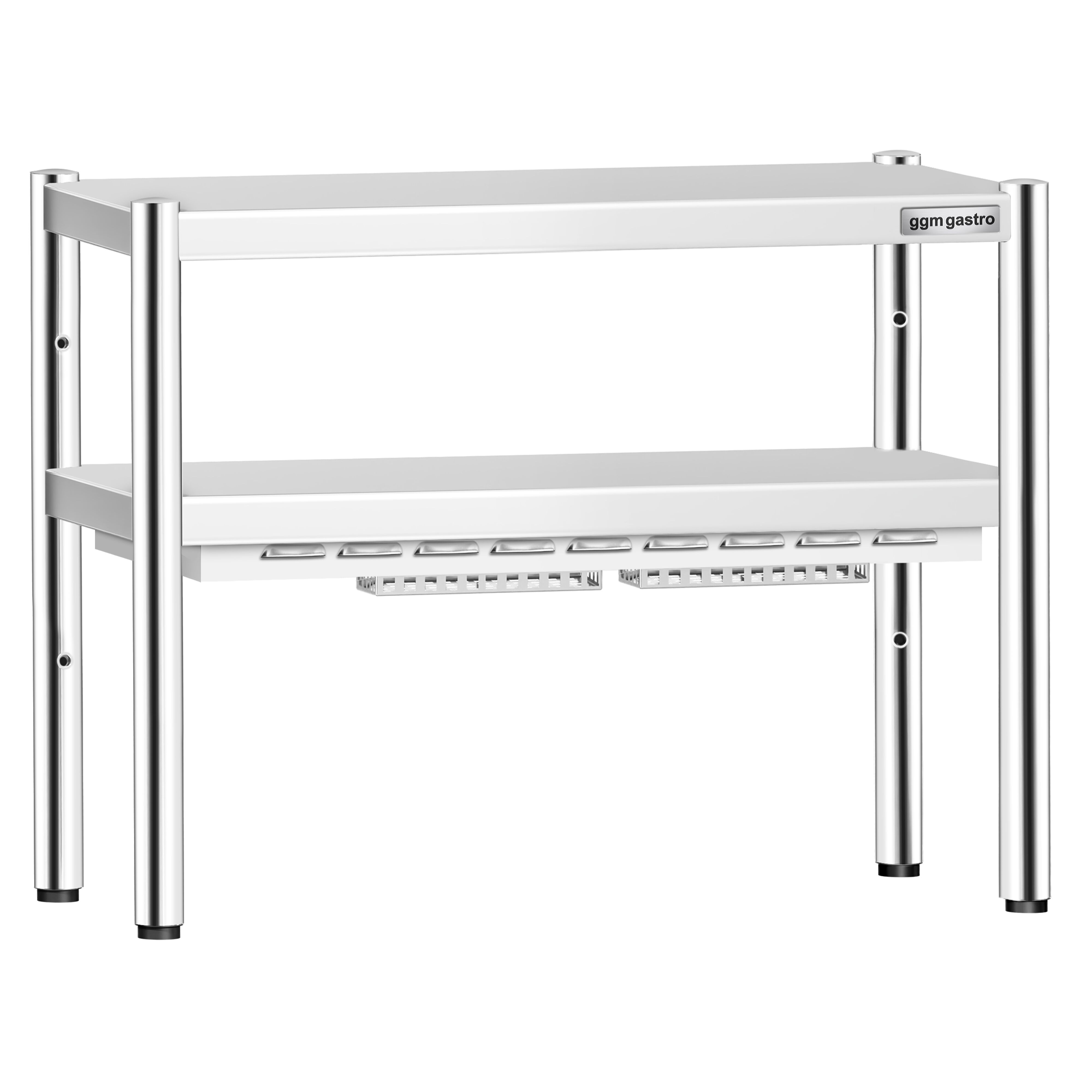 Pont chauffant PREMIUM infrarouge - 800x370mm - 700W - 2 étages chauffants - réglable en hauteur