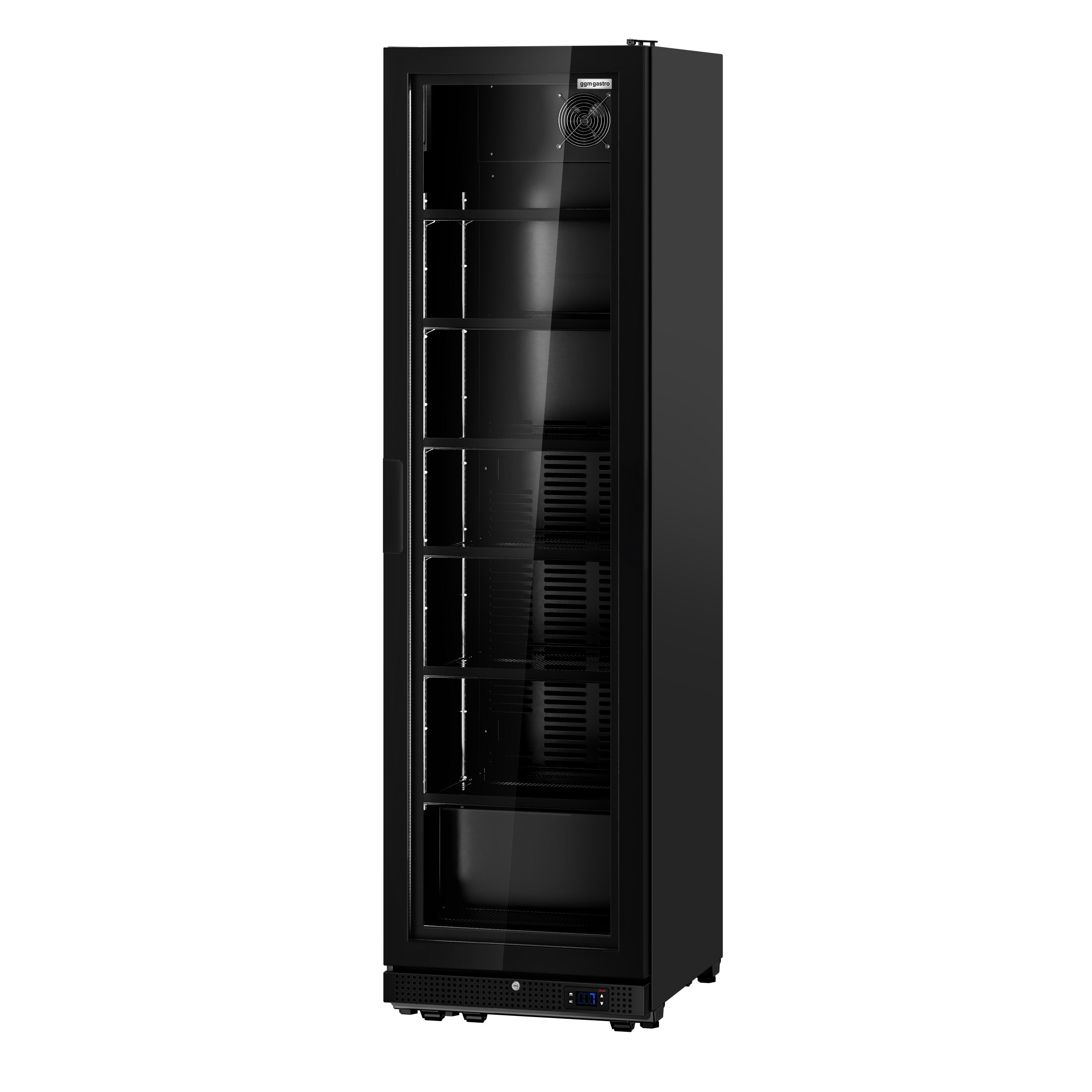 Vitrine réfrigérée à boissons - 569 litres - design sans cadre - avec 1 porte vitrée