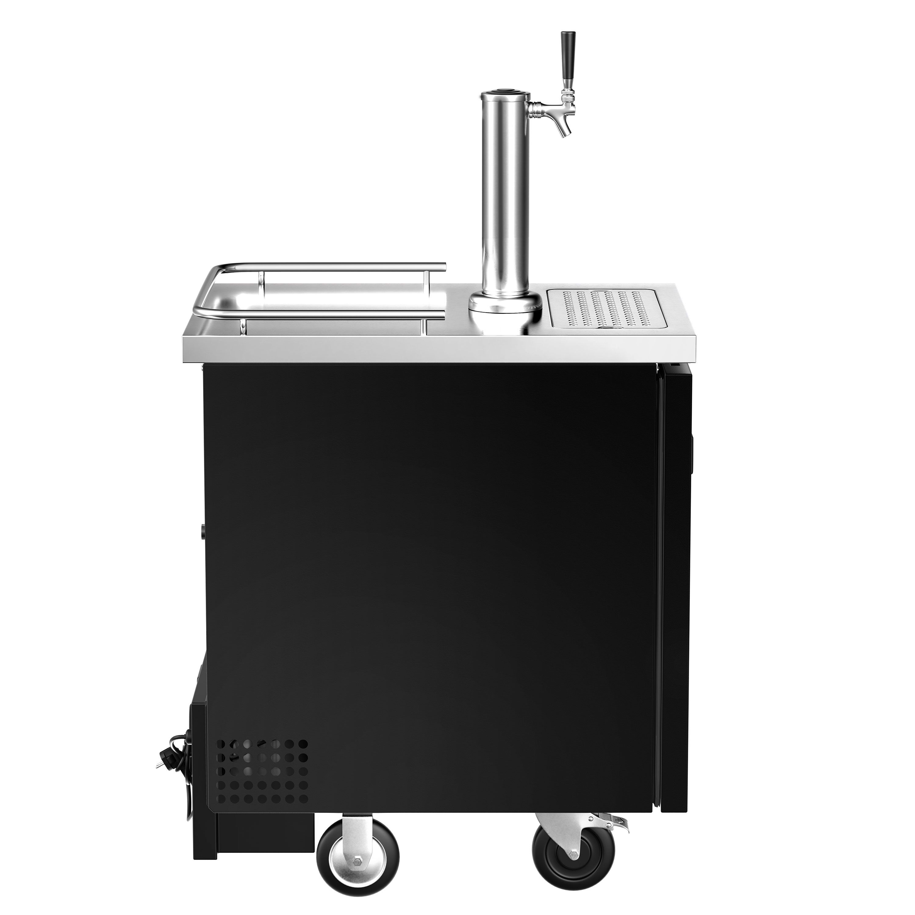 Tireuse à bière professionnelle - 1x 50L fûts - 1 robinet - 600x780mm - 1 porte