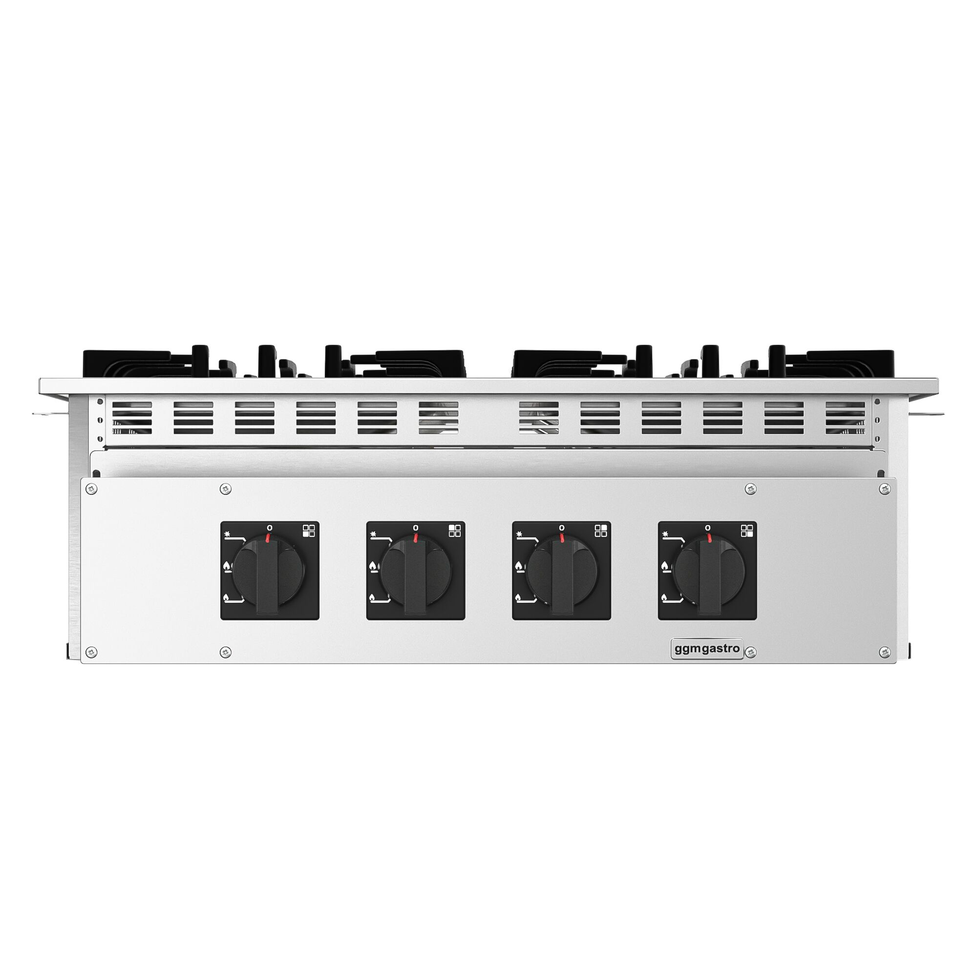 Fourneau à gaz - 30kW - 4 brûleurs - encastrable