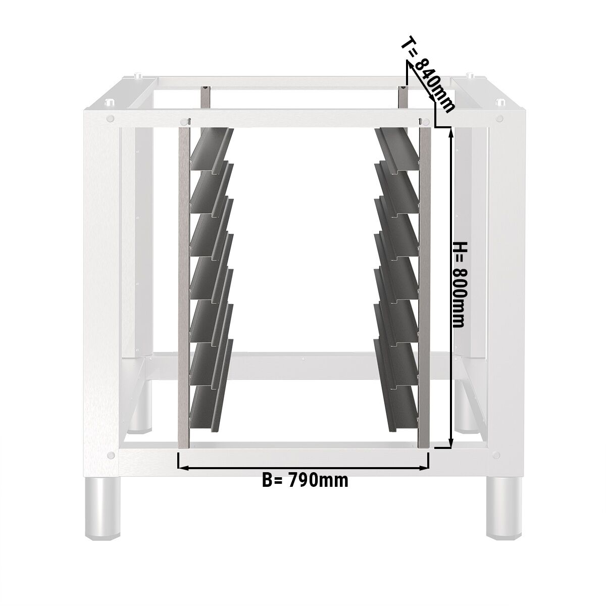 Blechhalter - für Untergestell UKDV920