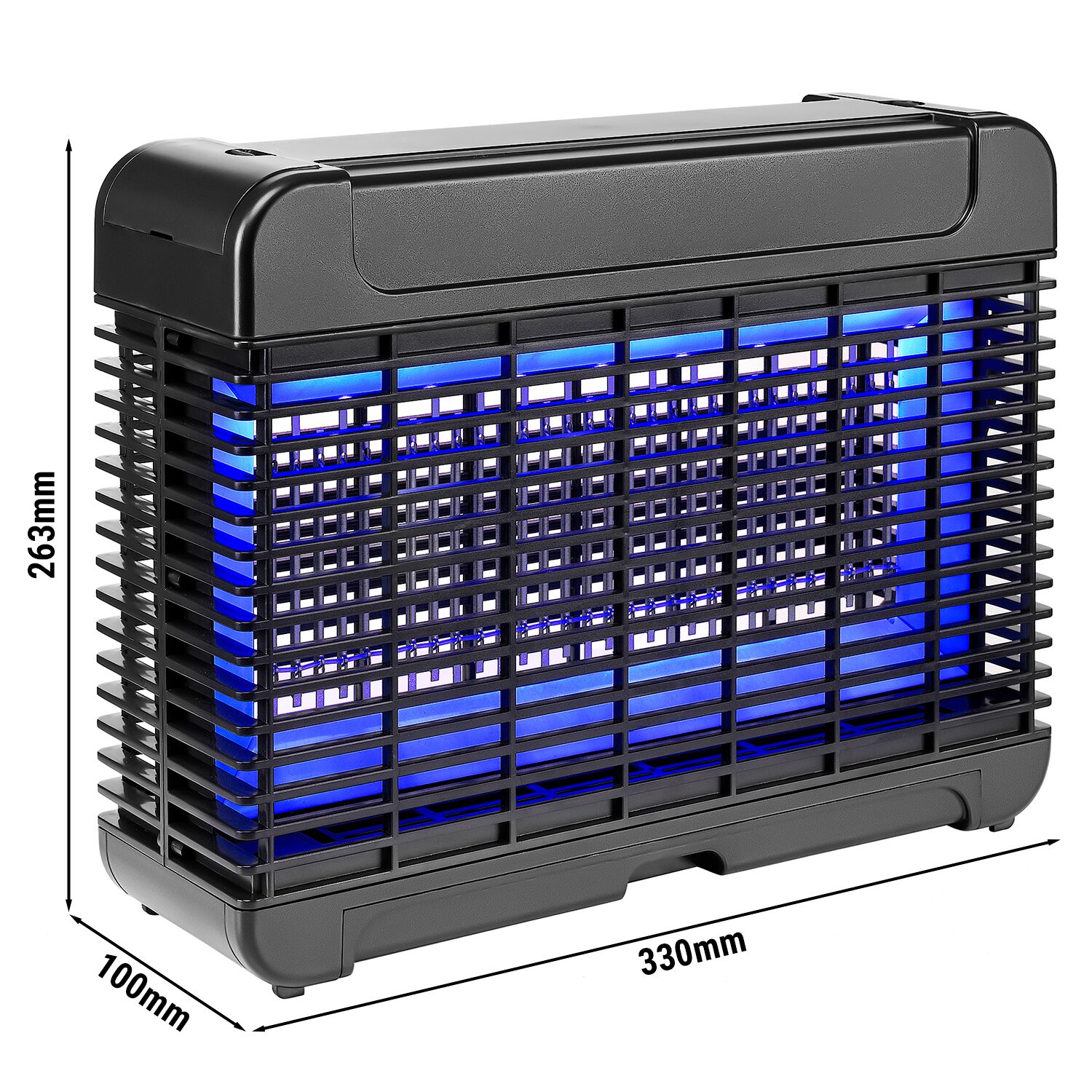 Commercial LED Fly Killer - 150m² - 11W - Black