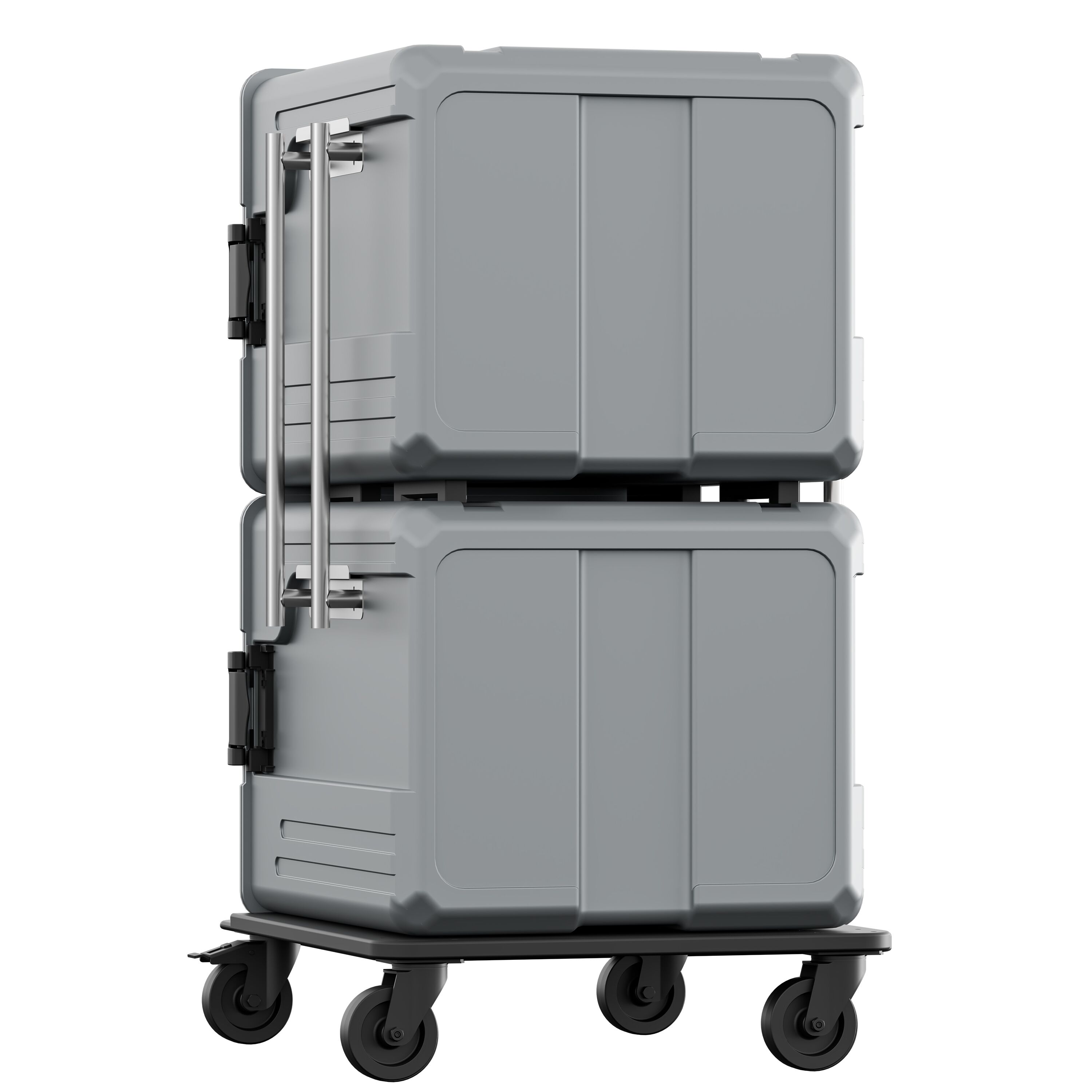 Thermobox - Chargement par l’avant - 2x 180L - pour 24x GN 2/1 - 770x885x1380mm - chauffant