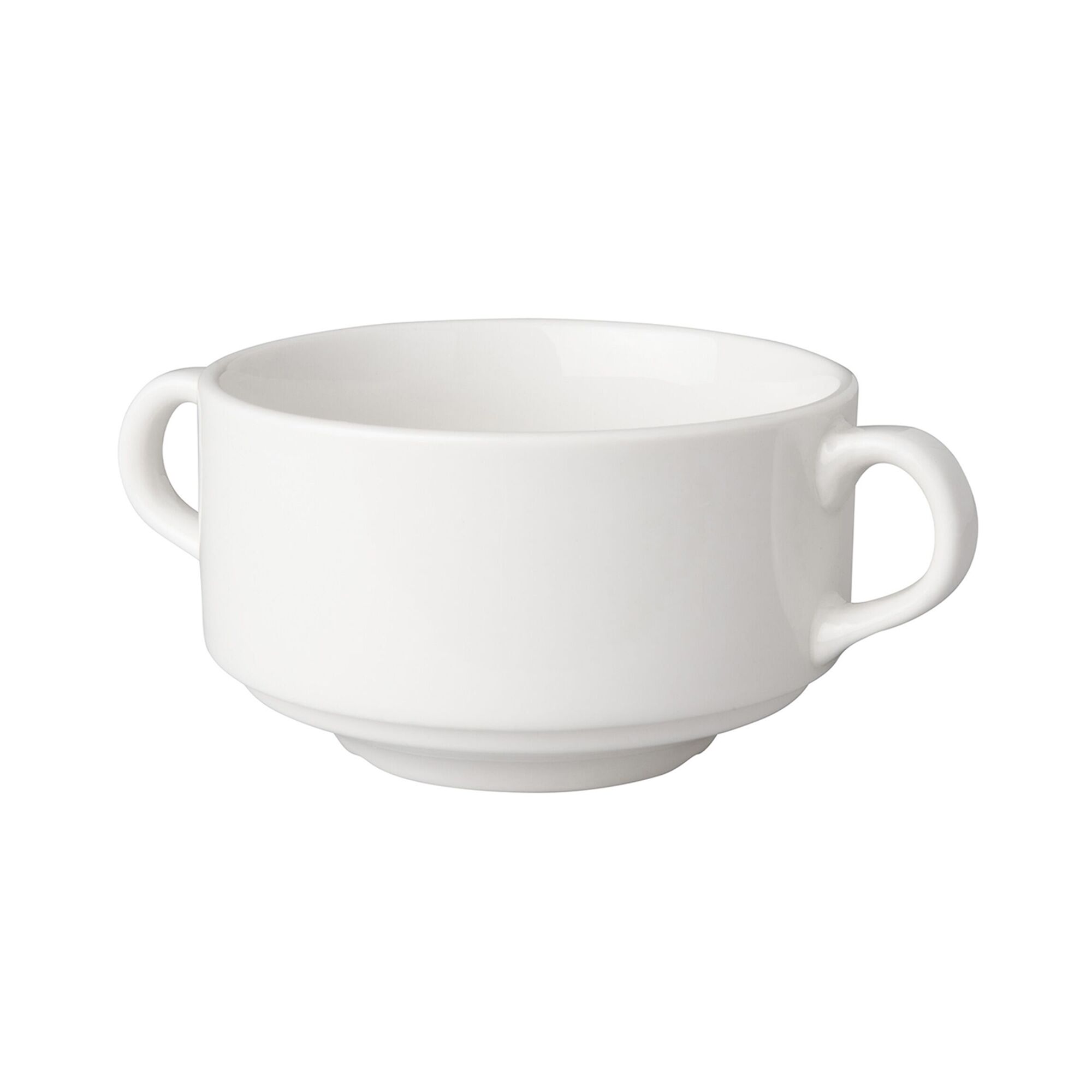 (6 pcs) BUDGETLINE - Tasse à bouillon - Ø 105mm - 30 cl - Blanc