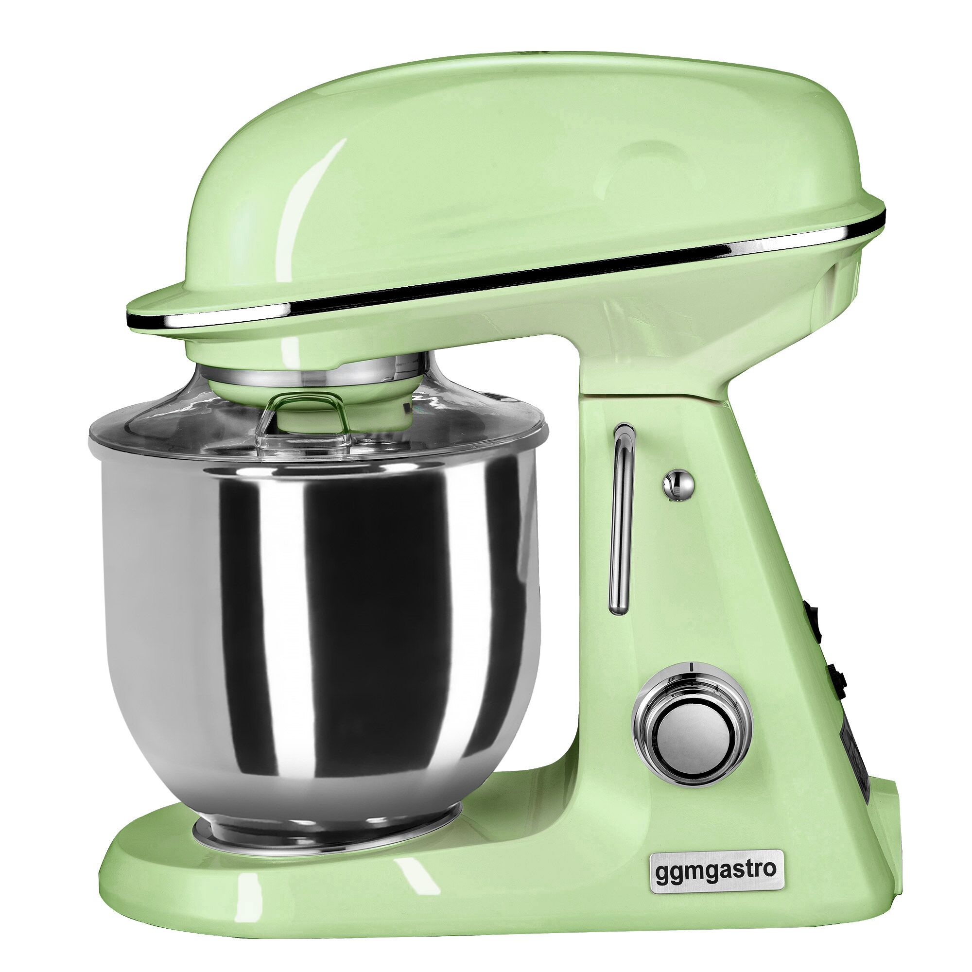 Batteur-mélangeur planétaire professionnel - 7L - 350W - incl. 3 outils - Mint vert