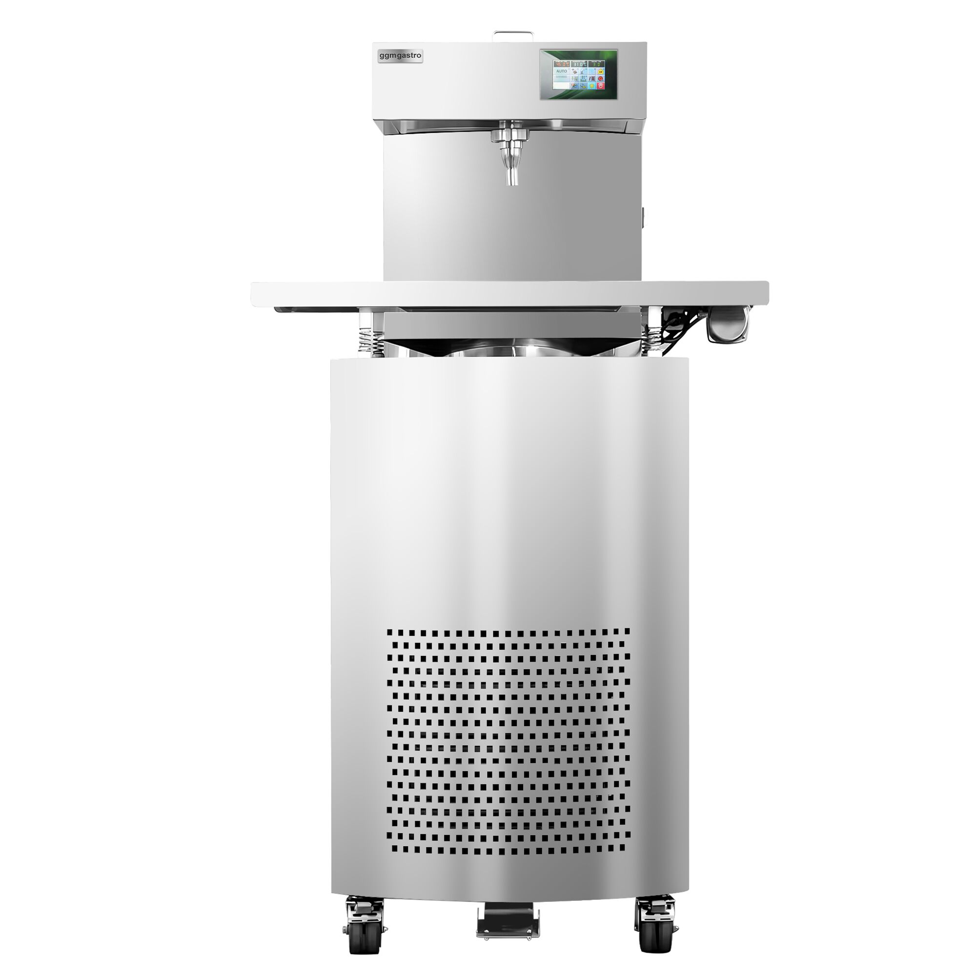 Tempéreuse à chocolat / Chocotemper - 12 kg - 2,5 kW - avec robinet de vidange - incl. plaque vibrante