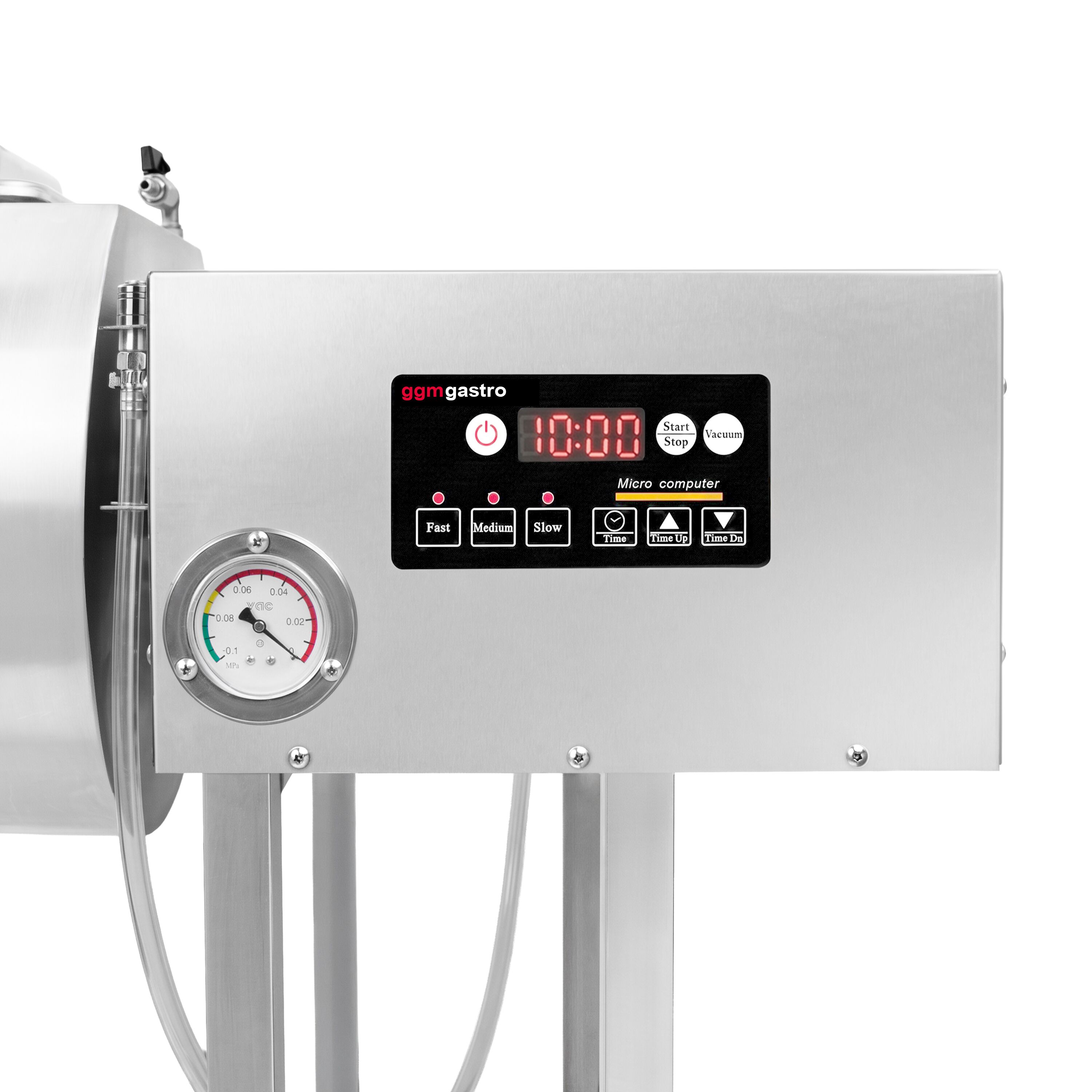 Machine à mariner sous vide - 38 litres - rotation des deux côtés - numérique - avec fonction minuterie