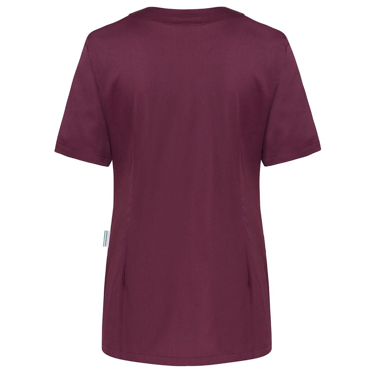(6 pièces) KARLOWSKY | Casaque femme manches courtes Essential - Aubergine - Taille : 34