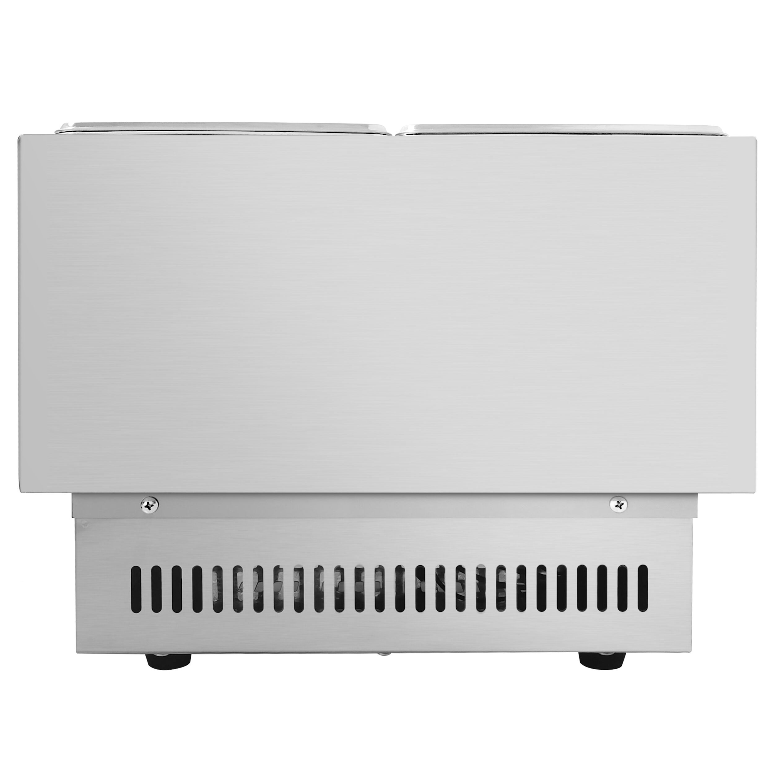 Fondoir à chocolat à chauffage sec - 2x GN 1/4 - 250W