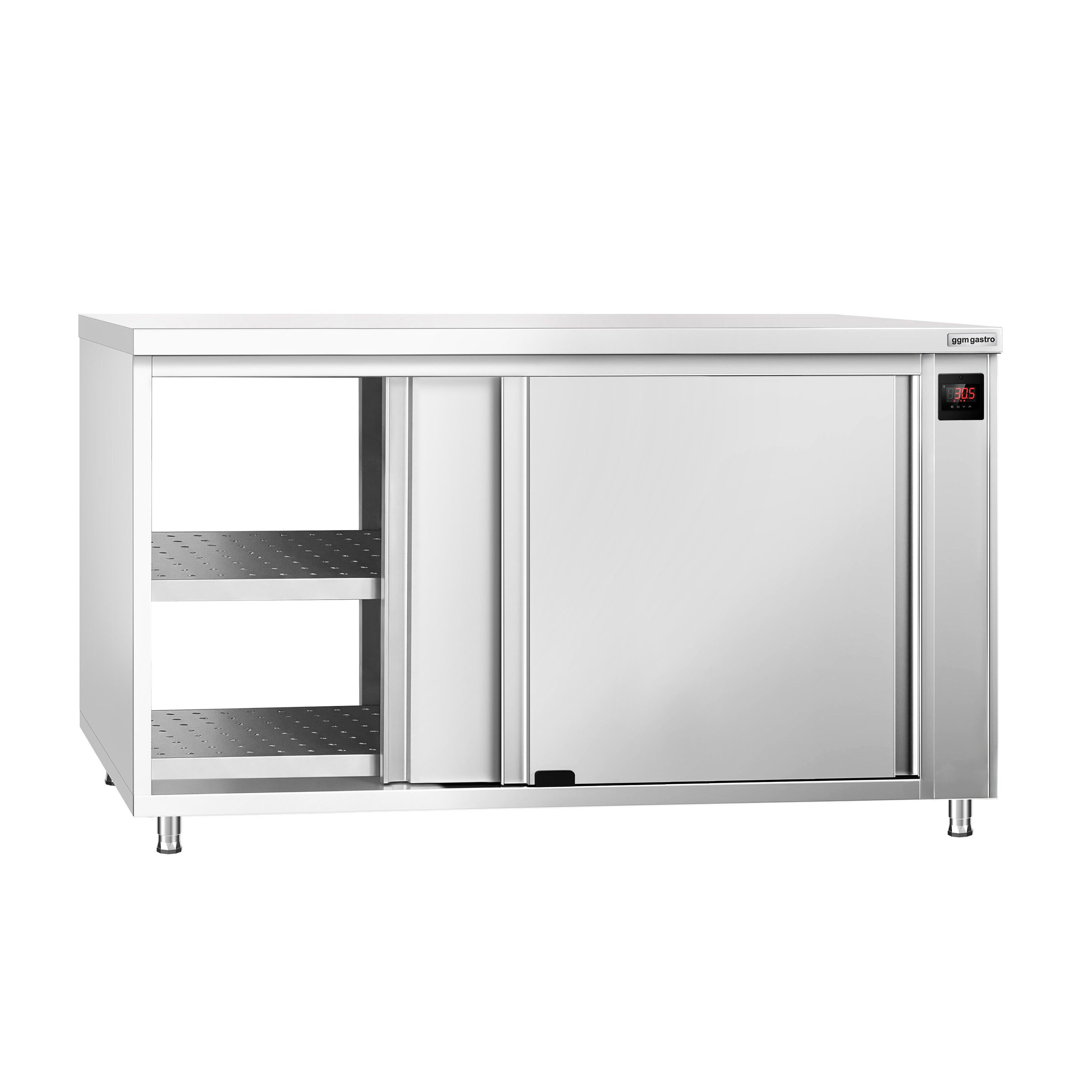 Armoire chauffante professionnelle - 2kW - 1 étagères - 1600x700x870mm