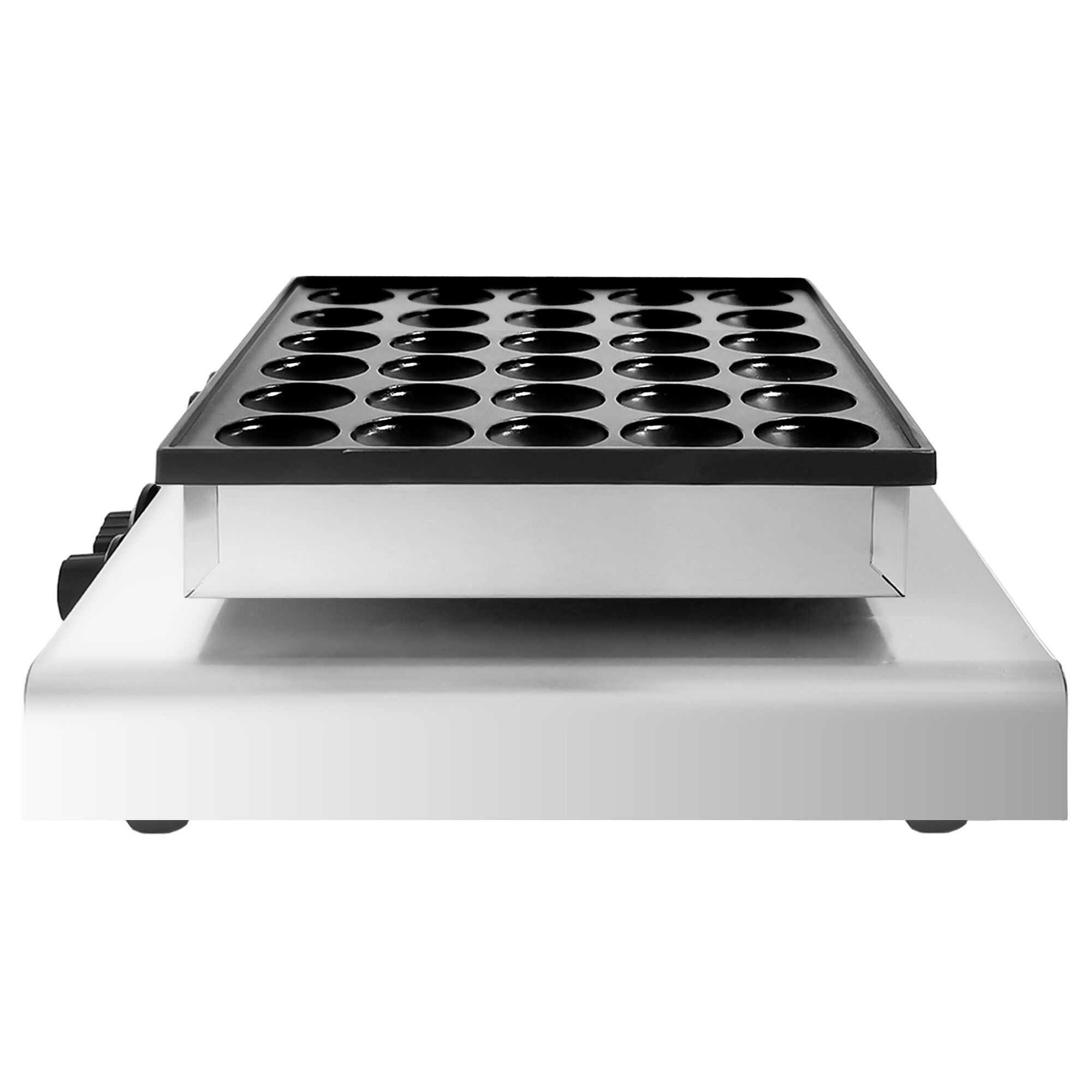 Gaufrier – simple – manuel – 850 watts – Forme : poffertjes – pour 25 pièces