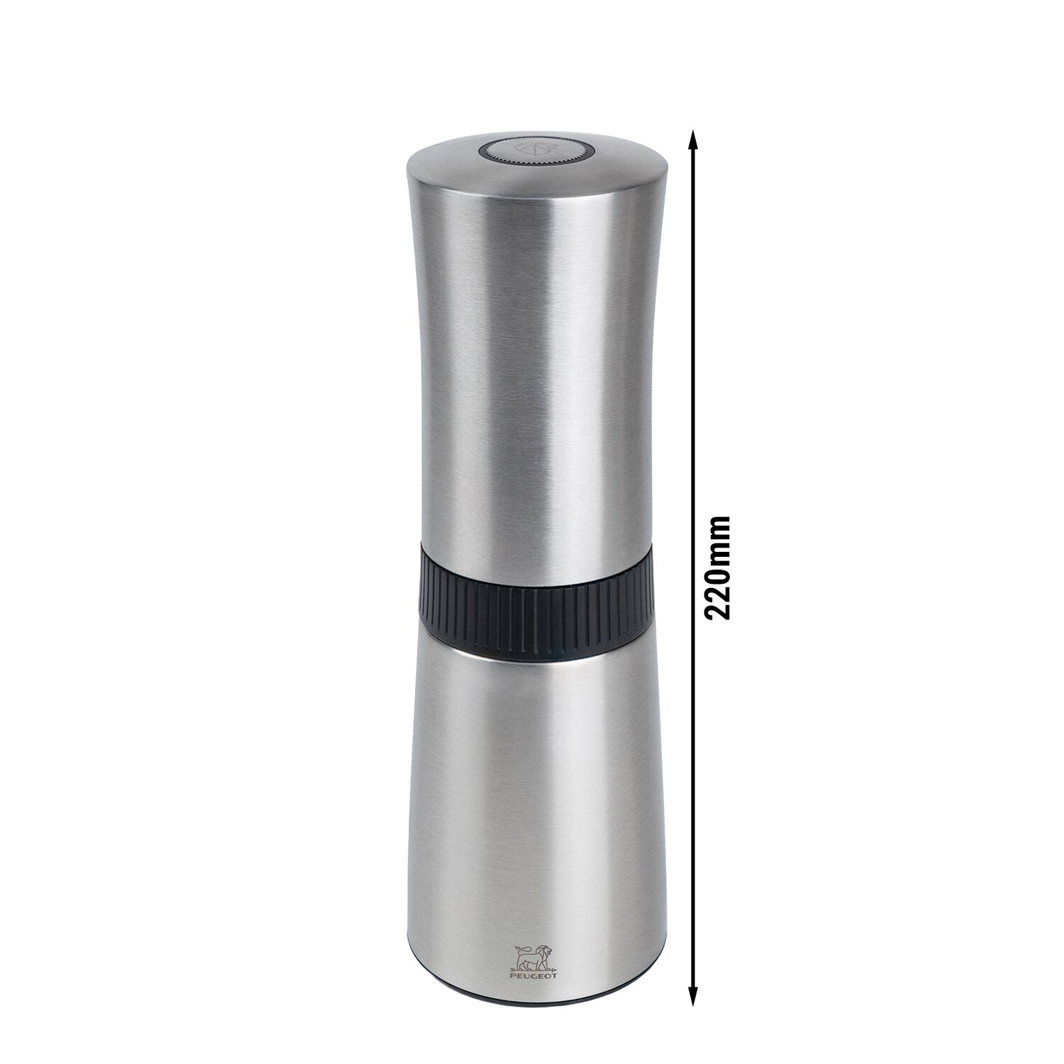 (6 pièces) PEUGEOT | LANKA - Moulin à cannelle avec fonction shaker - Inox - Hauteur : 220 mm