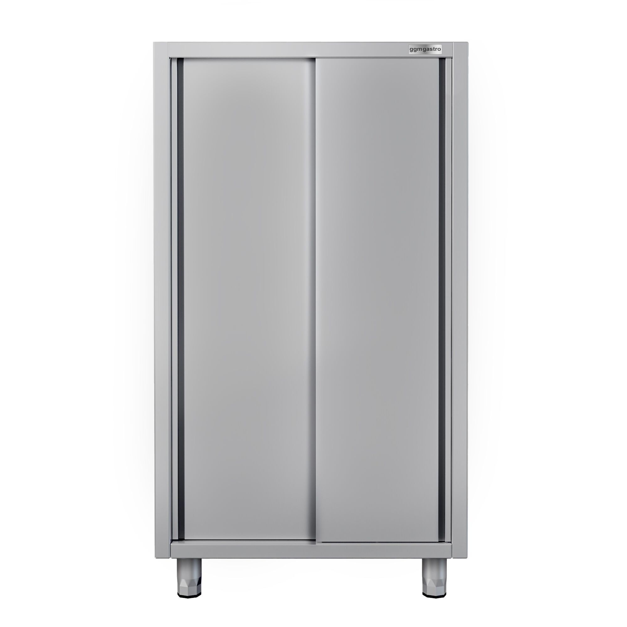 Armoire haute en inox ECO - 1200x700mm - 2 portes coulissantes - Hauteur: 1800mm