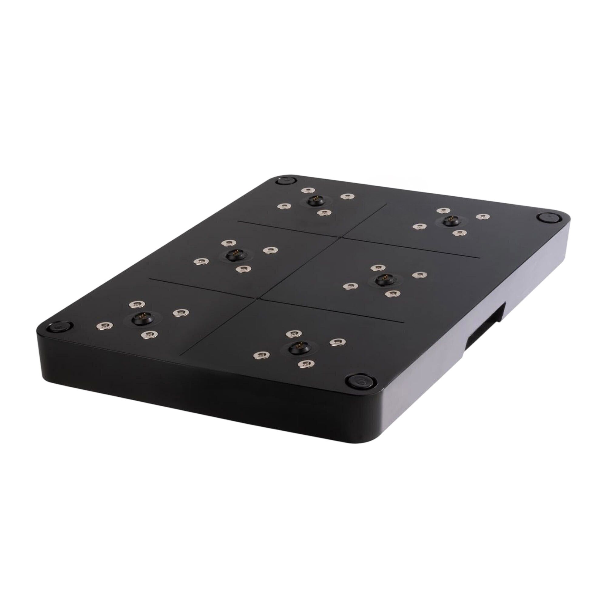 Station de charge 6 ports - ABS plastique - 430x315x50mm - Noir - incl. prise secteur, 2 télécommandes avec piles