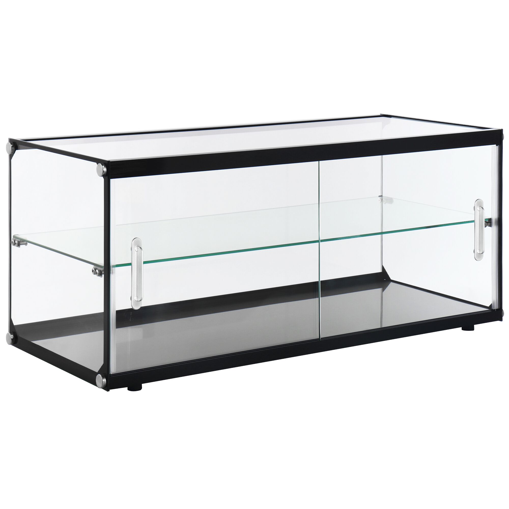 Vitrine de comptoir en verre trempé - 950x420mm