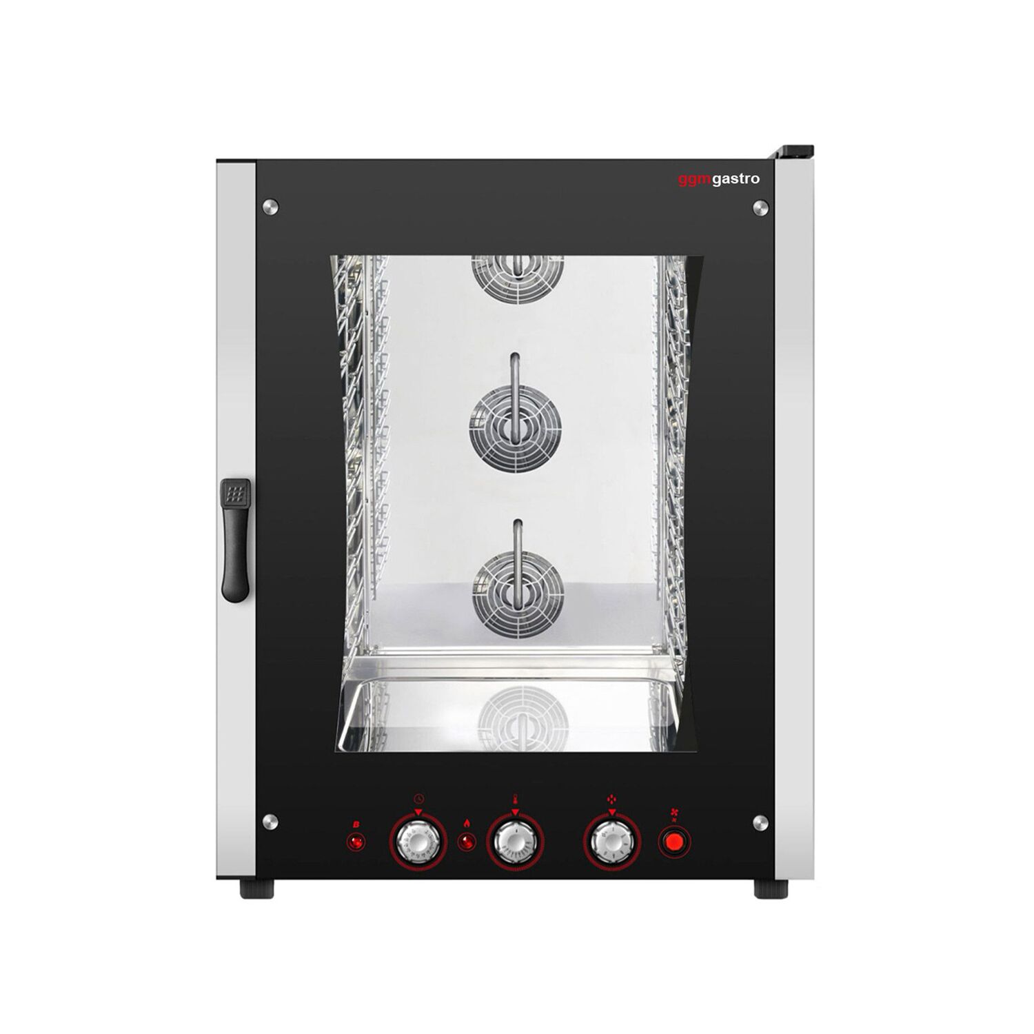 Commercial Bakery Gas Combi Oven – 10× GN 1/1 & 600×400 - Manual - Direct steam - 270°C max