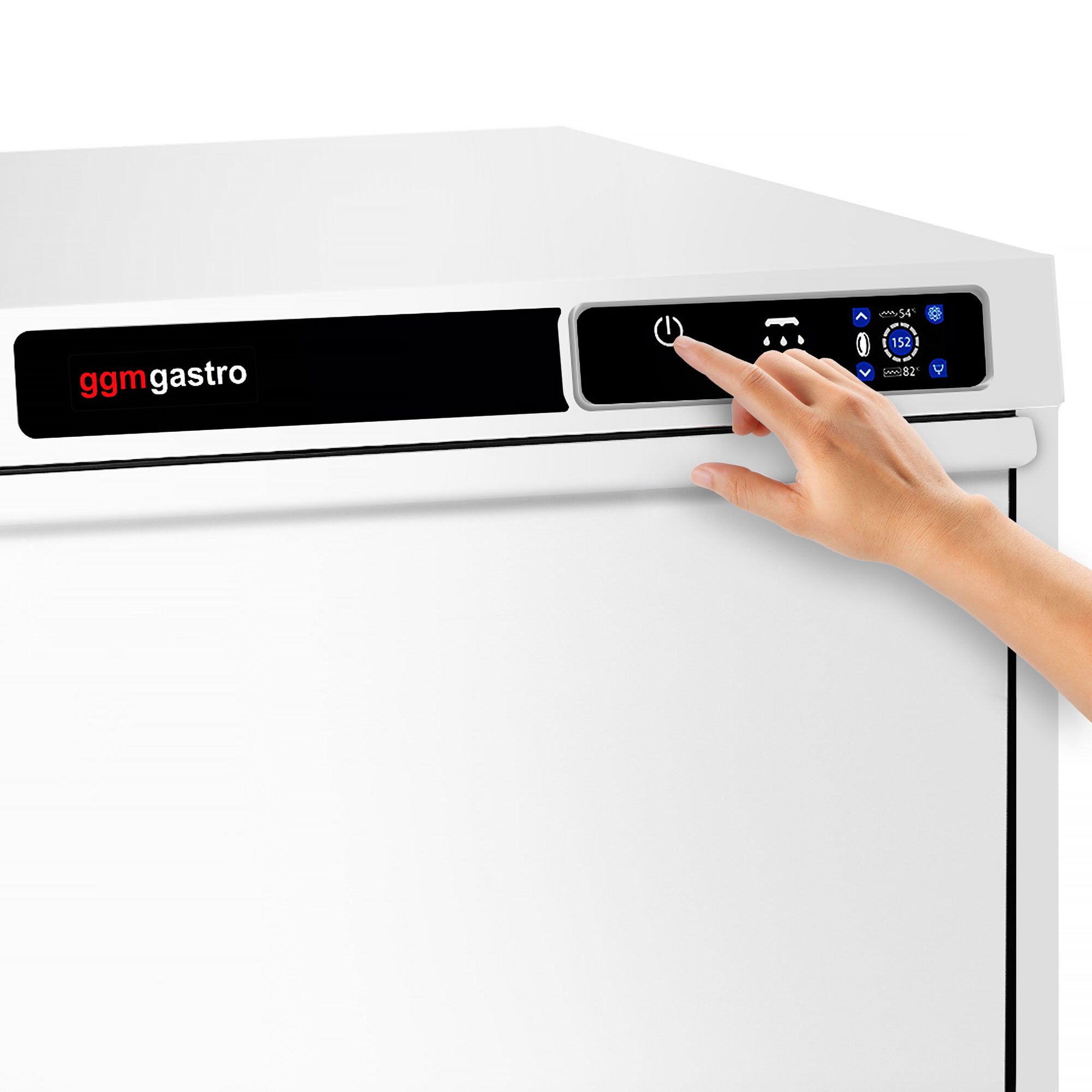 Doppelwandige Geschirrspülmaschine - Touch - 3,6 kW - inkl. Entkalker - mit Reiniger-, Klarspüler-& Abflusspumpe