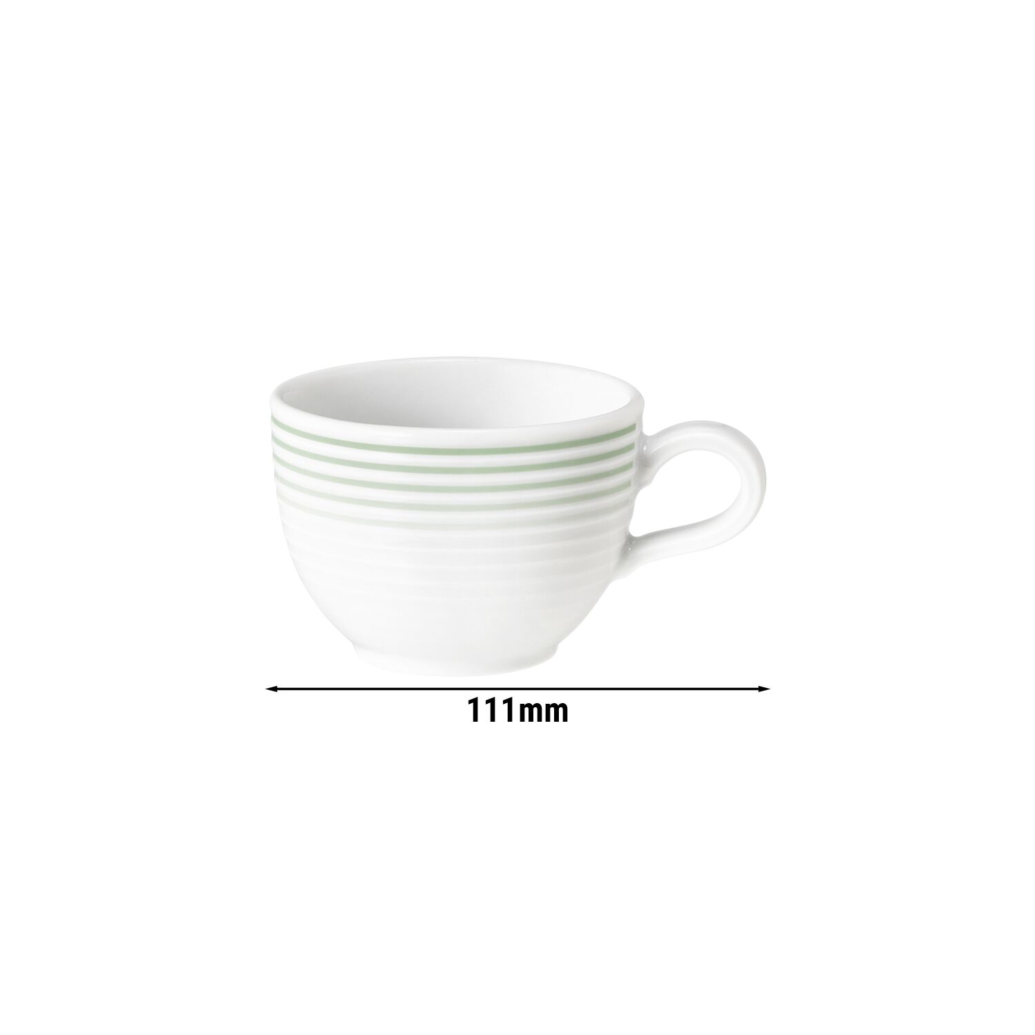 (6 pièces) SELTMANN WEIDEN | Tasse à moka Tulipe – 90 ml – Vert sauge