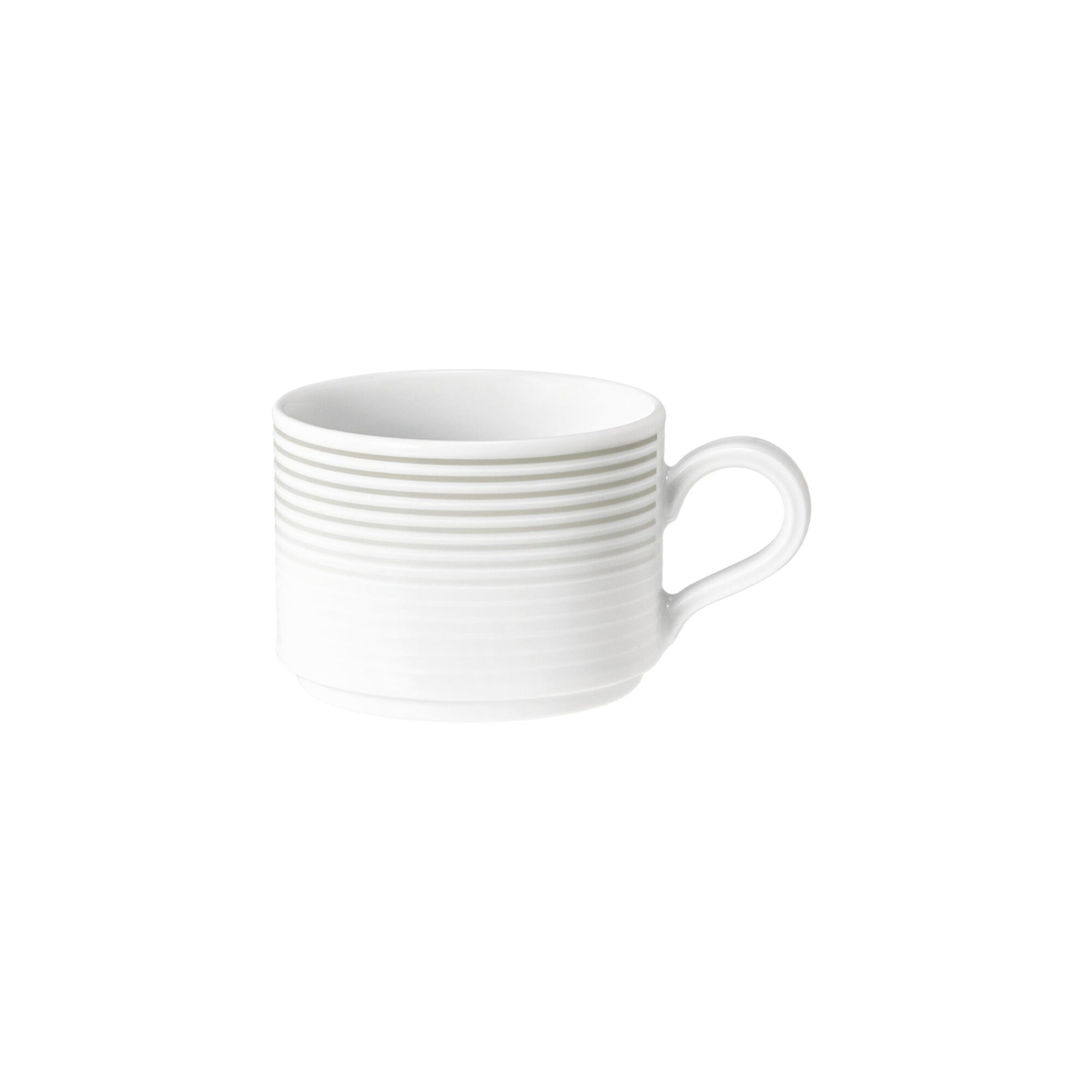 (6 pieces) SELTMANN WEIDEN | Porcelain Coffee Cups Blues – Pearl Grey – 180 ml – Dishwasher, Microwave & Oven Safe