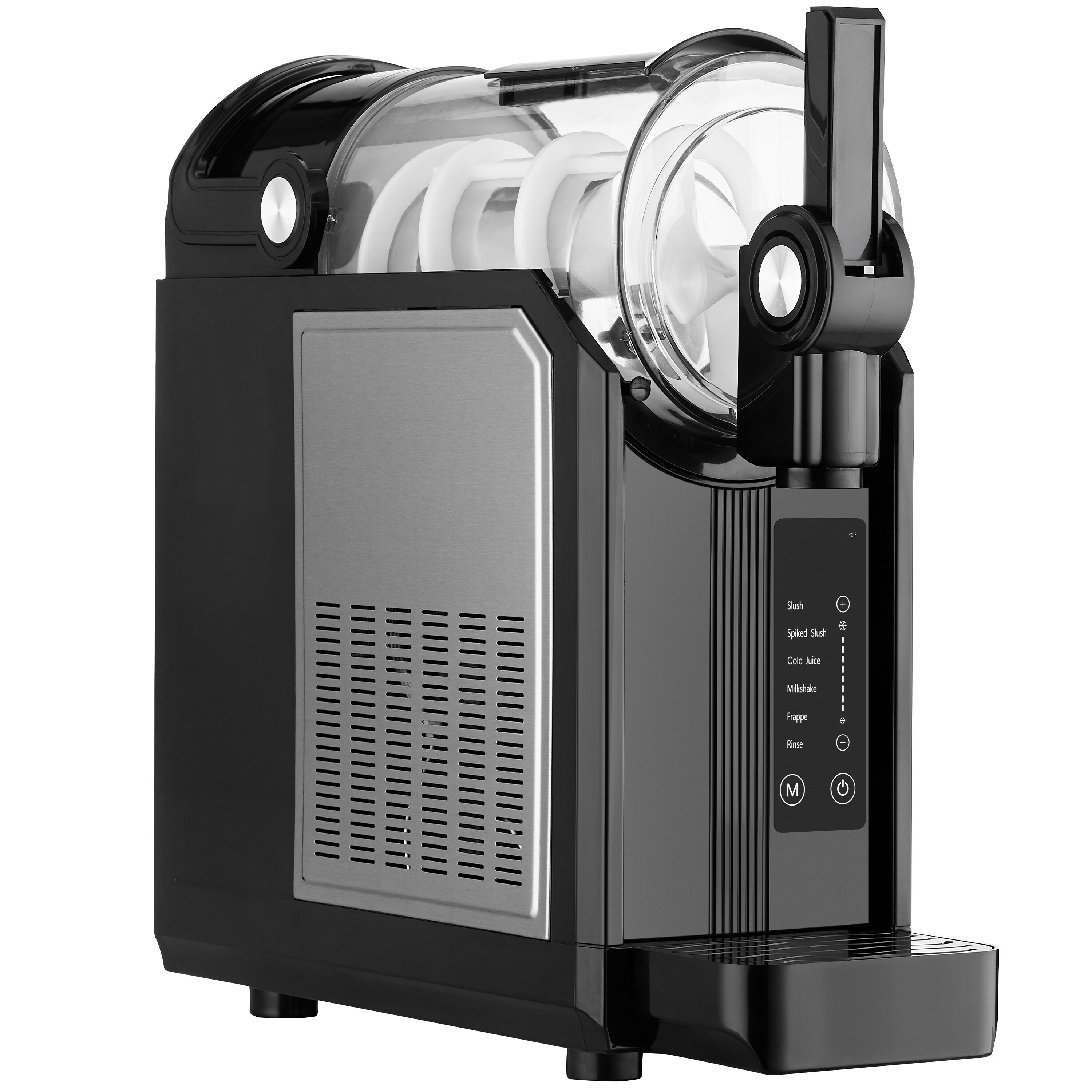 Slush-Maschine - 2,5 Liter - 200 Watt - Digital - Schwarz