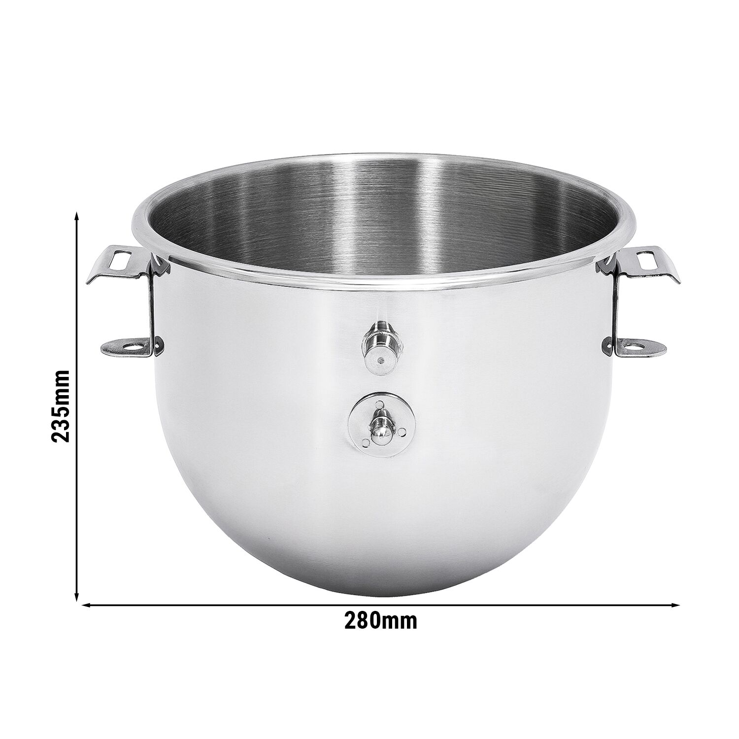 Bol mélangeur inox pour mélangeur planétaire PRMF12-H - 12L