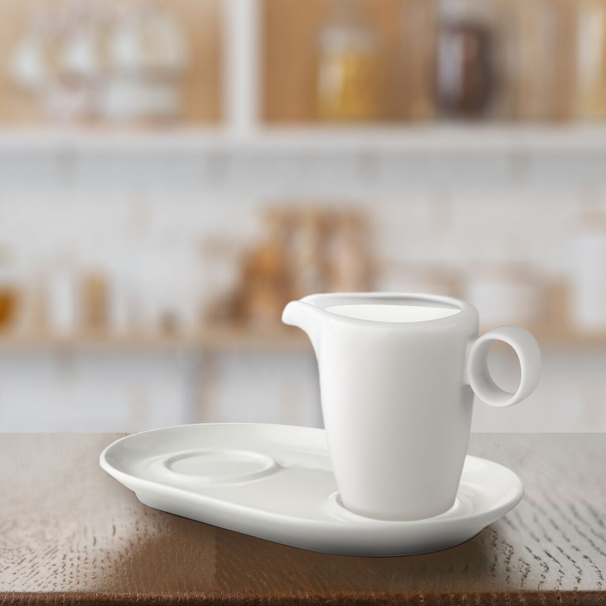LUX - Pot à lait - 150ml - porcelaine - Ivoire