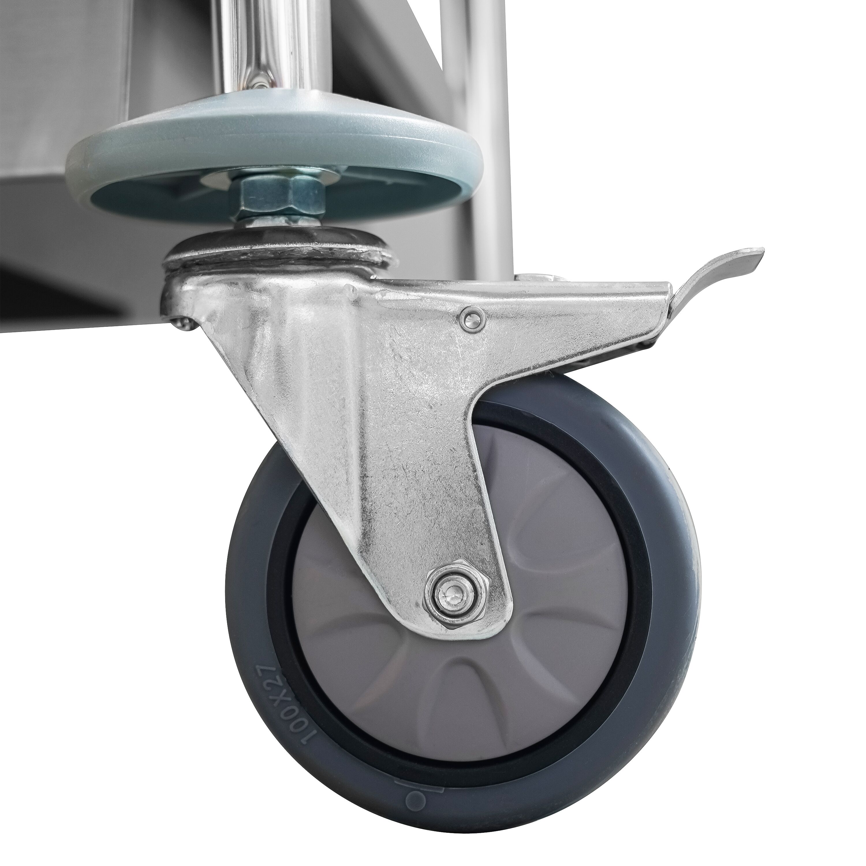 Chariot de service – 750x400 mm – avec 2 bacs